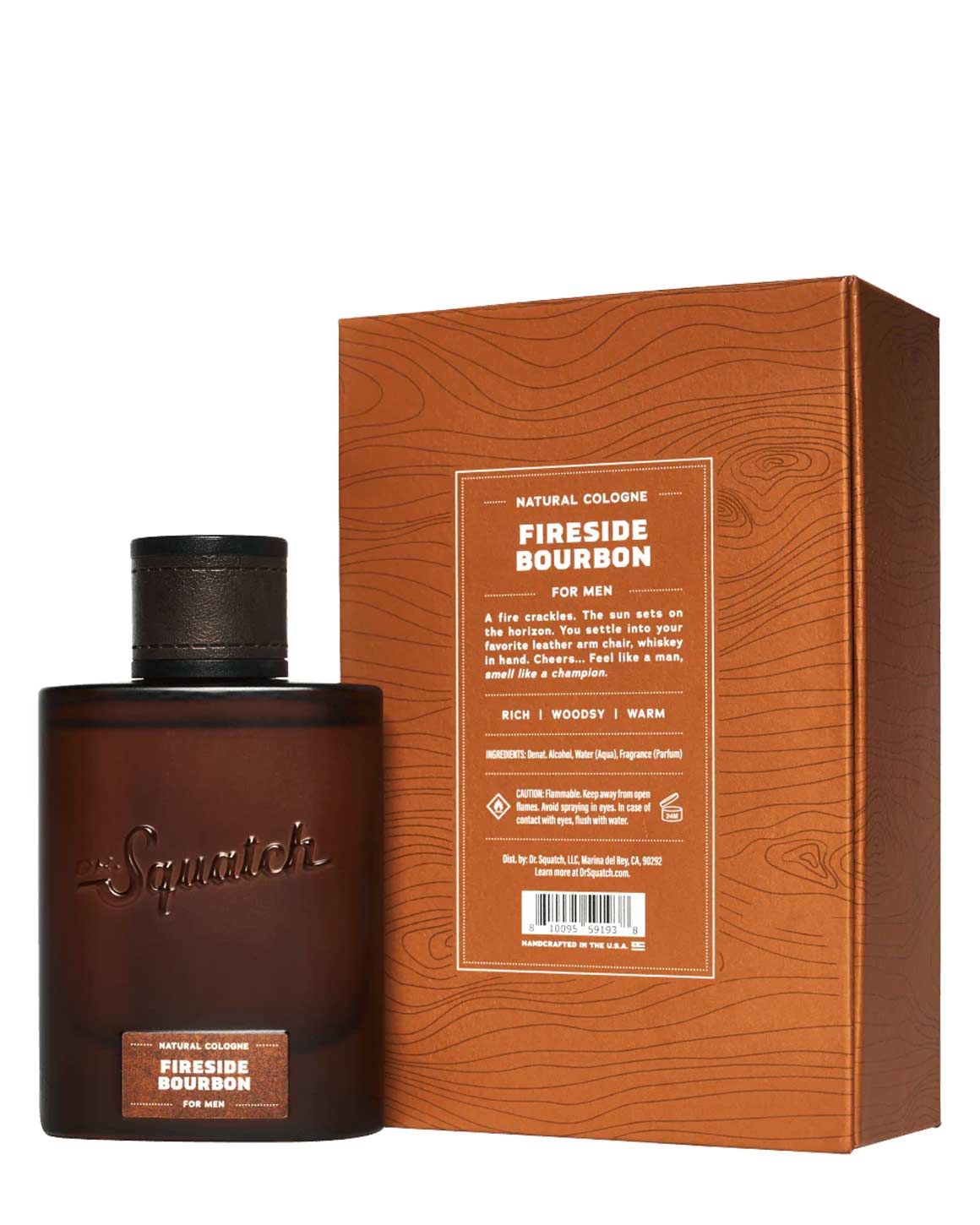 Squatch Fireside Bourbon Cologne I The Kings of Styling