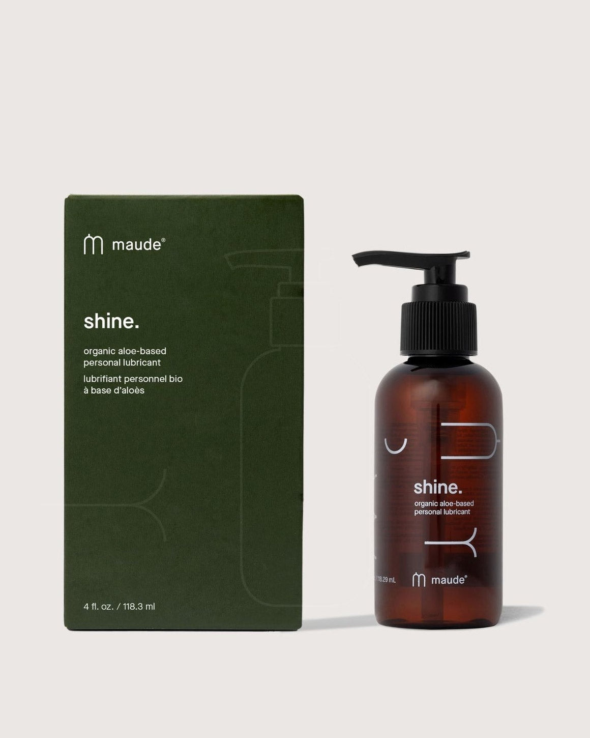 Maude - Shine Organic Personal Lubricant 4 oz I The Kings of Styling Maude - Shine Organic Personal Lubricant 4 oz I The Kings of Styling
