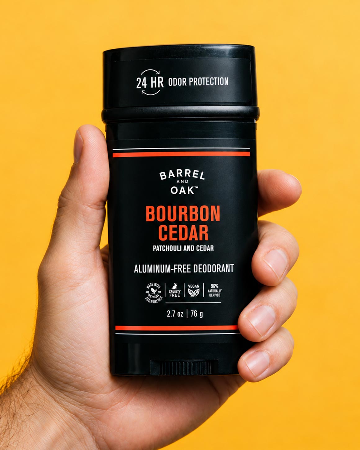 Barrel & Oak - Bourbon Cedar Aluminum Free Deodorant