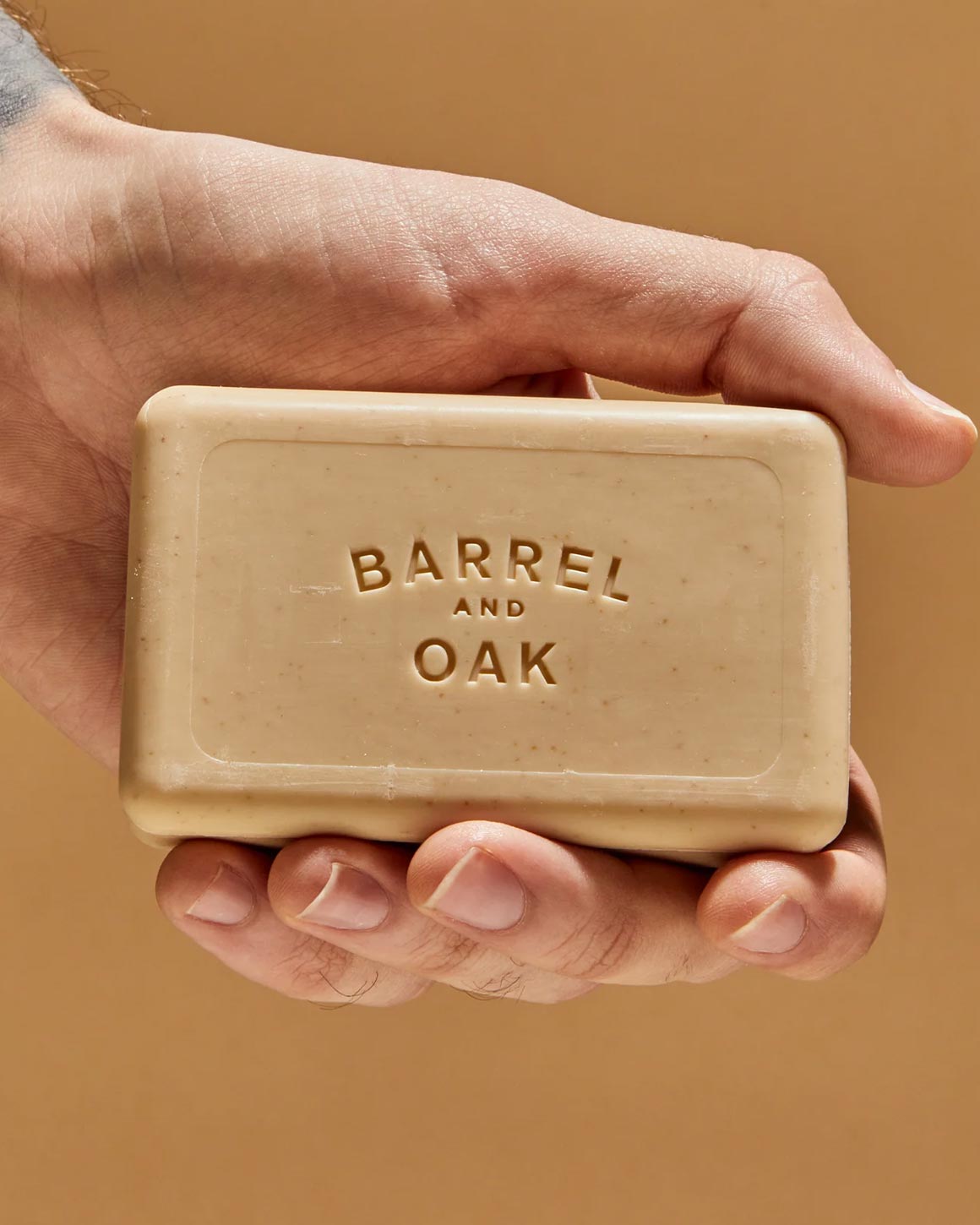 Barrel & Oak - Spiced Sandalwood Exfoliating Bar Soap