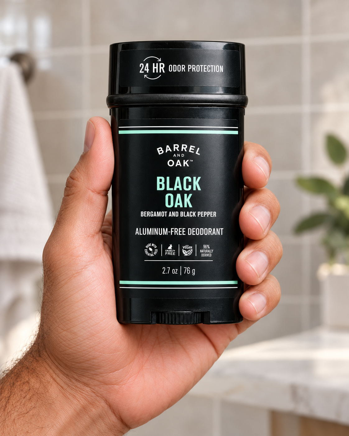 Barrel & Oak - Black Oak Aluminum Free Deodorant