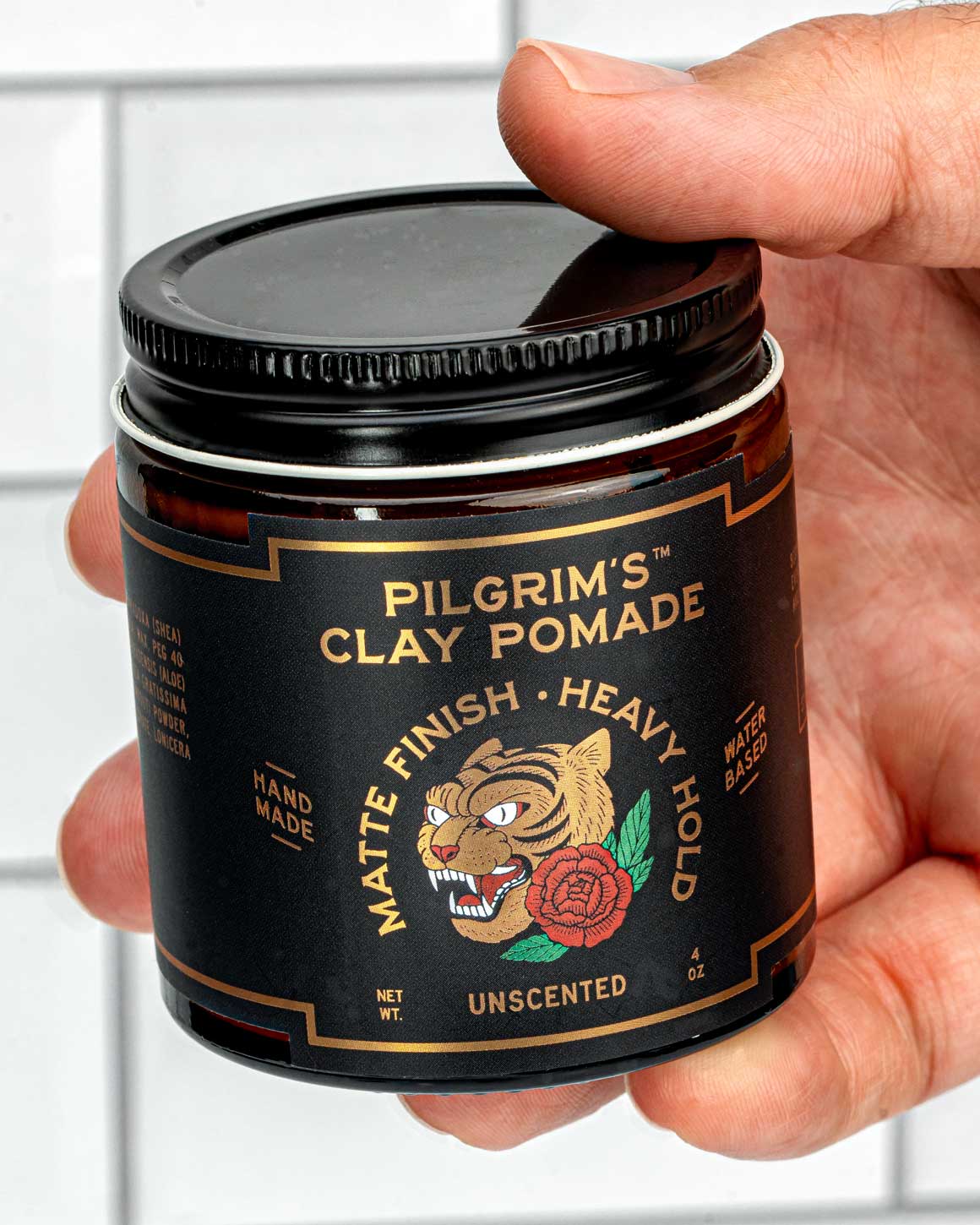 Brooklyn Grooming Unscented Clay Pomade | Medium Hold Matte