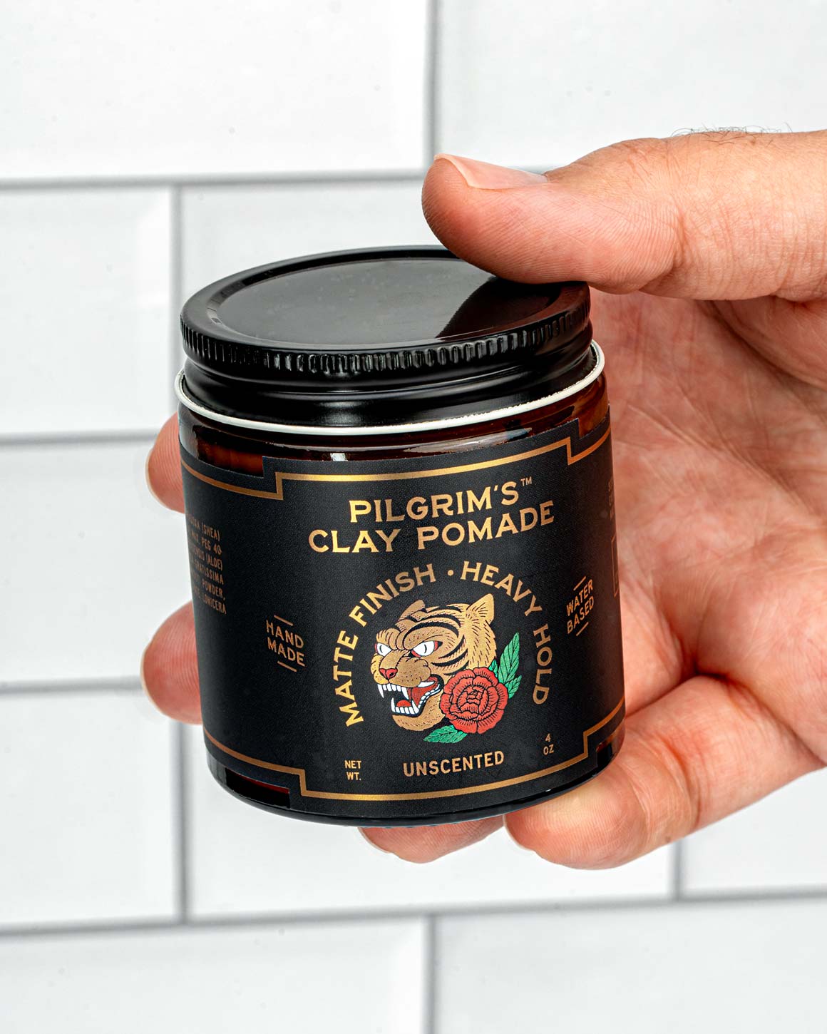 Brooklyn Grooming - Pilgrim's Unscented Clay Pomade