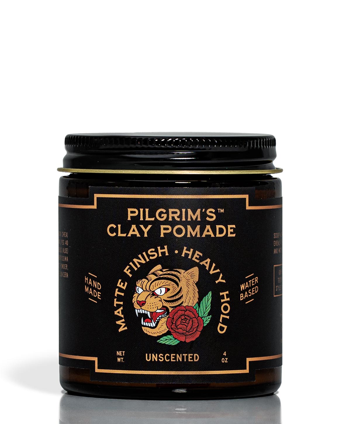 Brooklyn Grooming - Pilgrim's Unscented Clay Pomade
