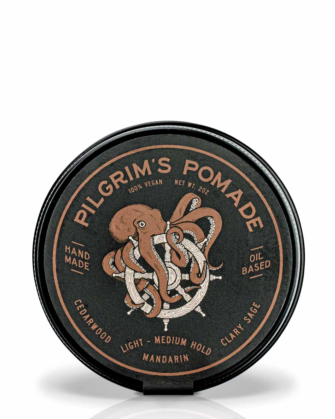 Brooklyn Grooming - Pilgrim's Vegan Hair Pomade (Mandarin and Clary Sage Scent)