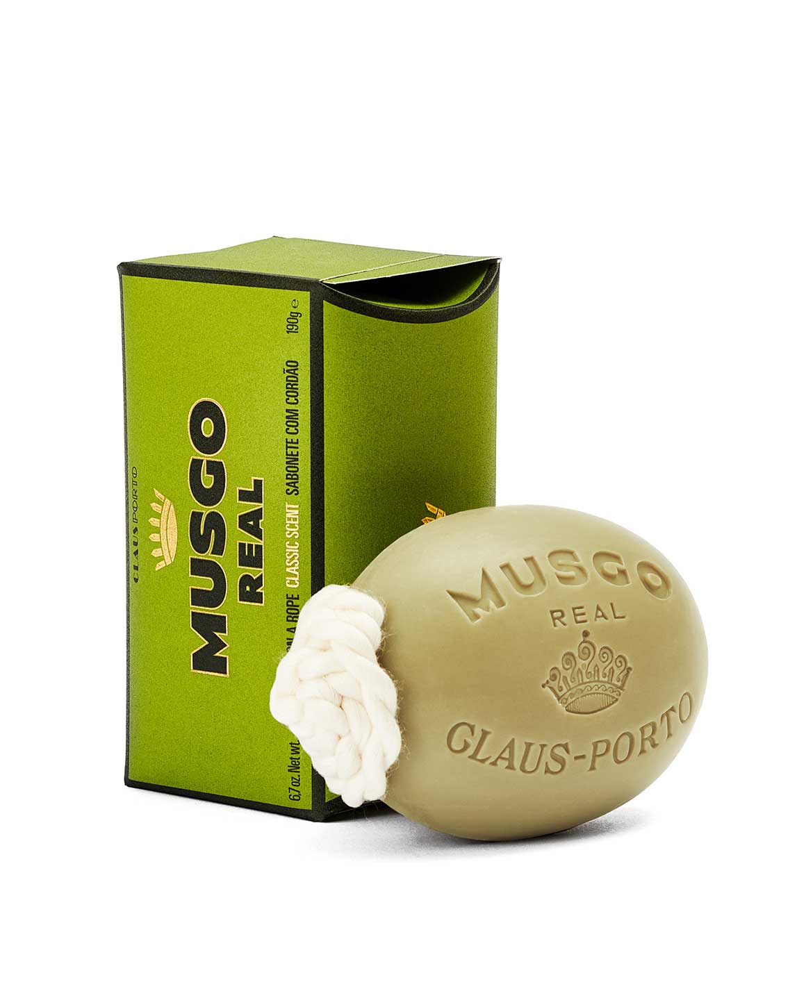 Claus Porto - Musgo Real Classic Scent Soap On A Rope