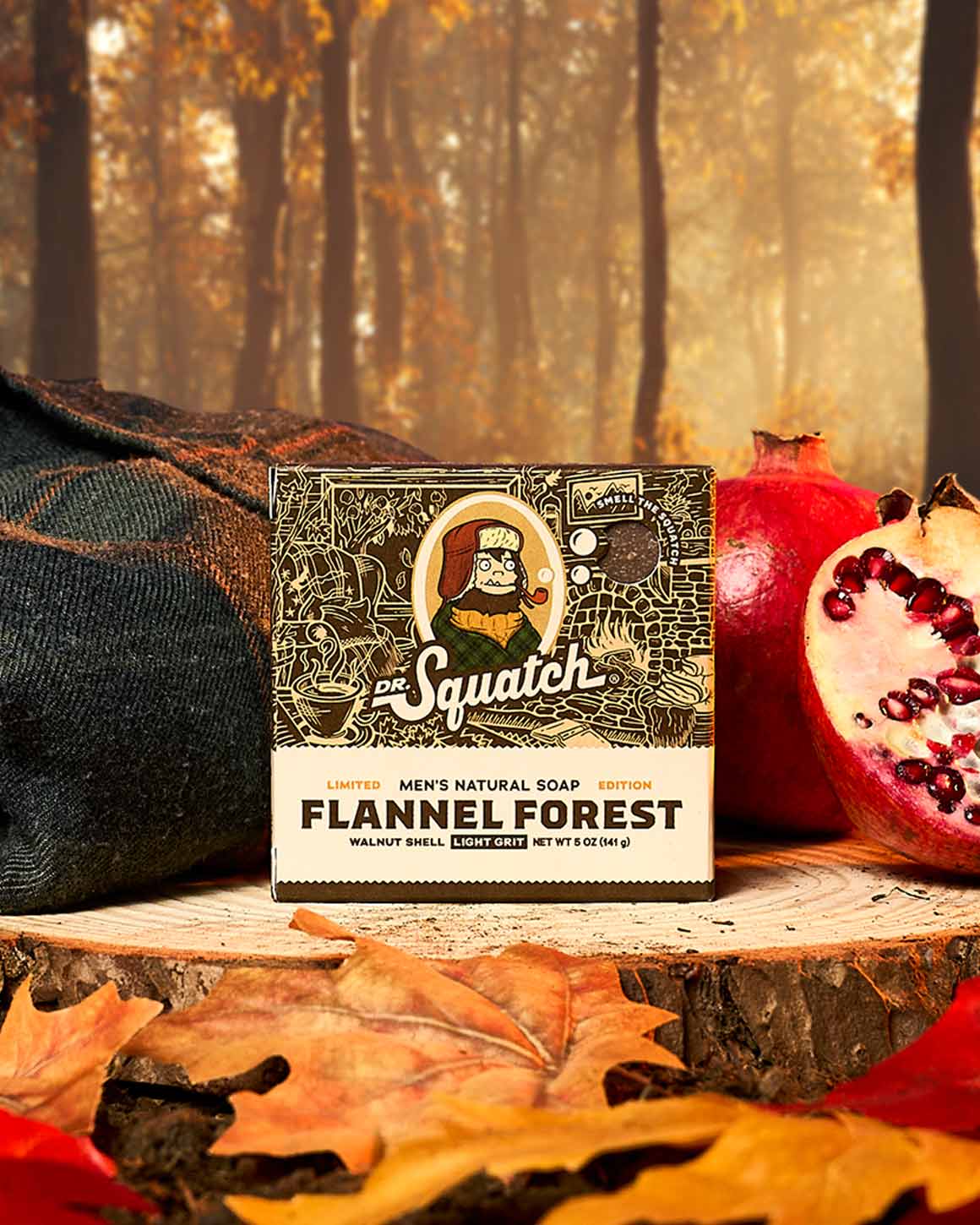 Dr. Squatch - Limited Edition Flannel Forest Soap Bar 3-Pack