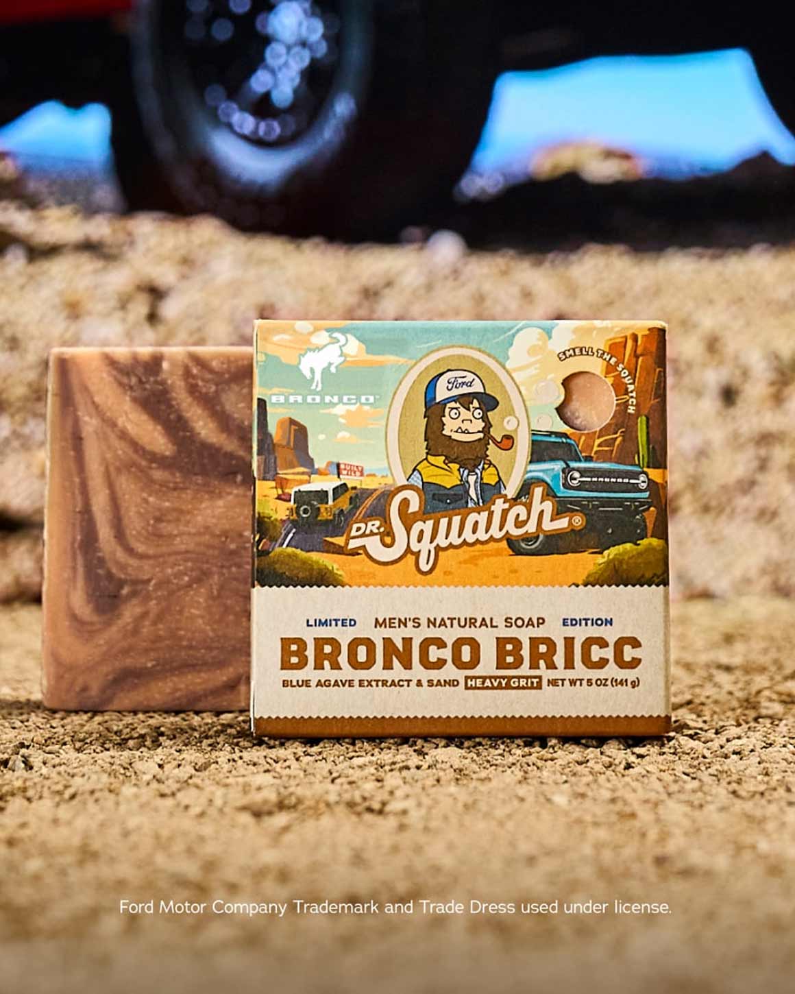 Dr. Squatch - Limited Edition Bronco Bricc Soap Bar 3-Pack