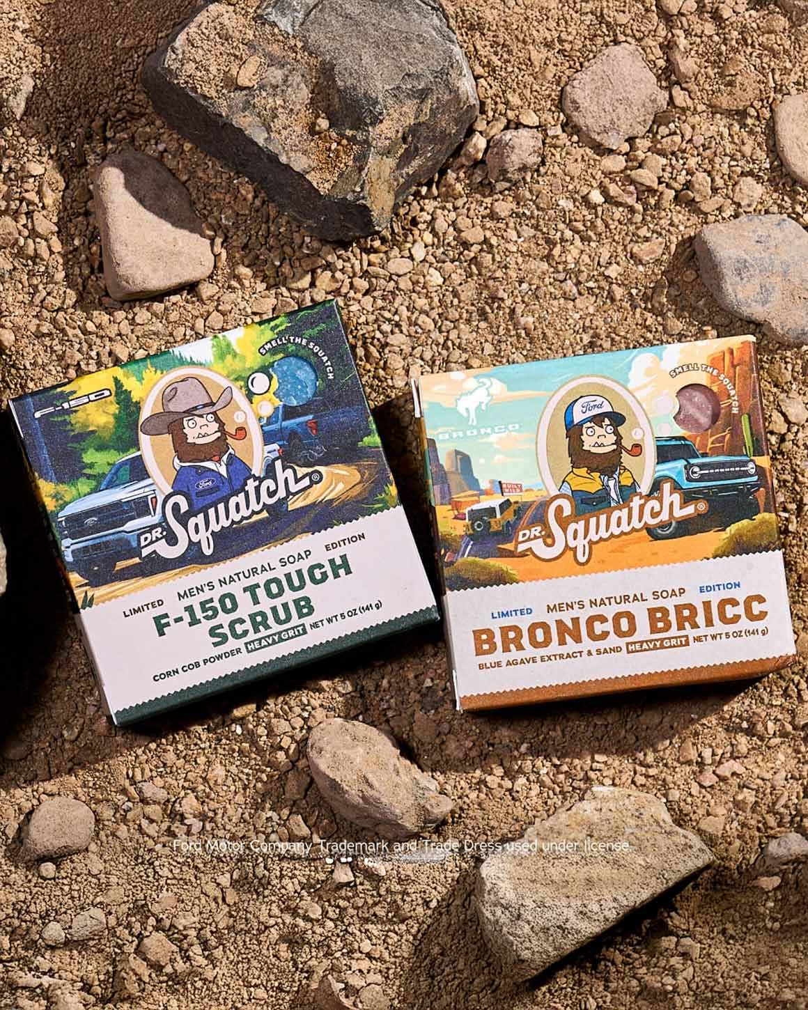 Dr. Squatch - Limited Edition Ford Rugged and Ready Soap Bars 2-Pack