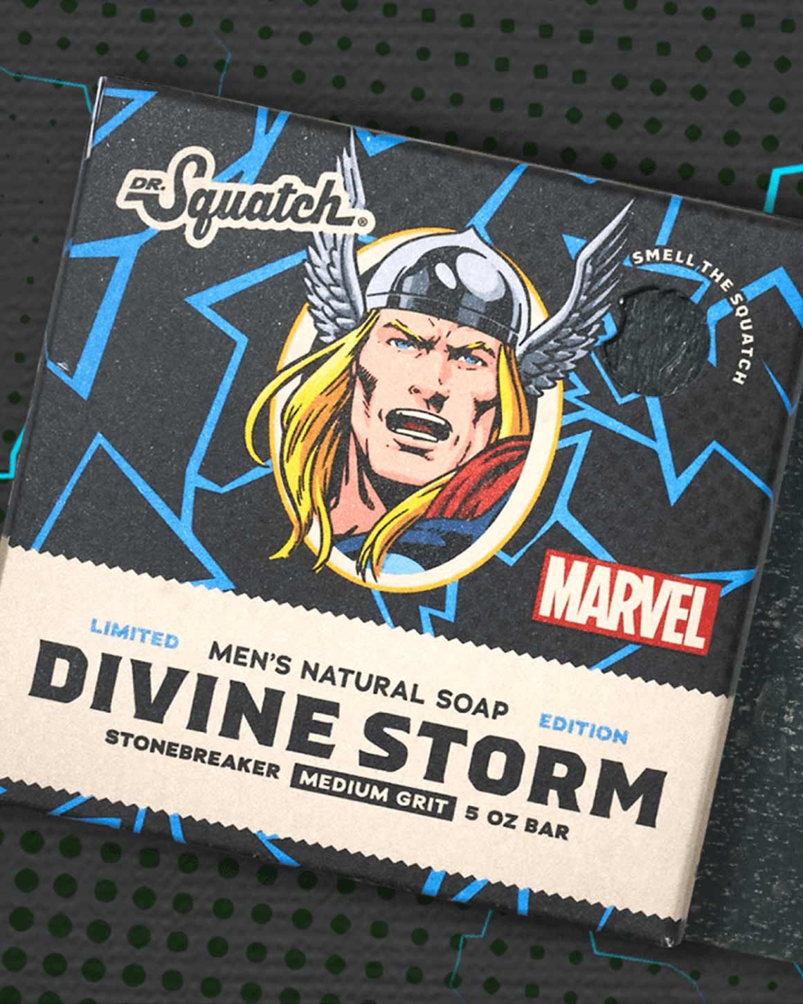 Dr. Squatch - Limited Edition Avengers Divine Storm Soap Bar I The