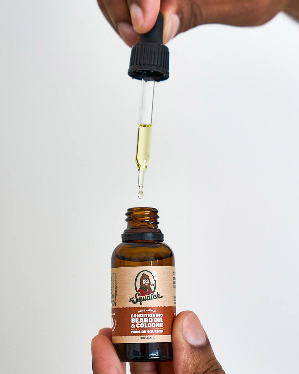 Dr. Squatch - Conditioning Beard Oil & Cologne Fireside Bourbon Scent
