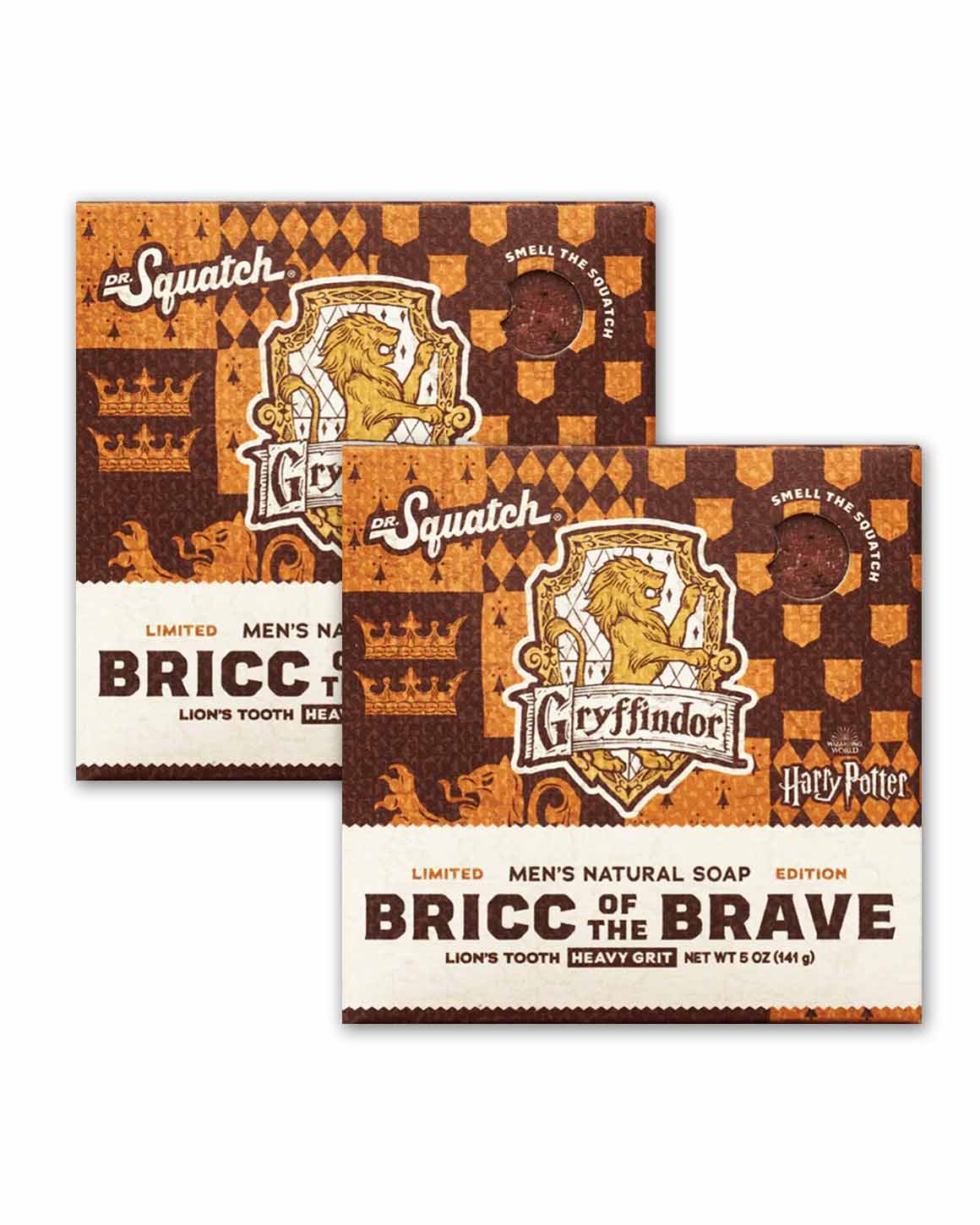 Dr. Squatch - Harry Potter Bricc of The Brave Soap Bar 2-Pack