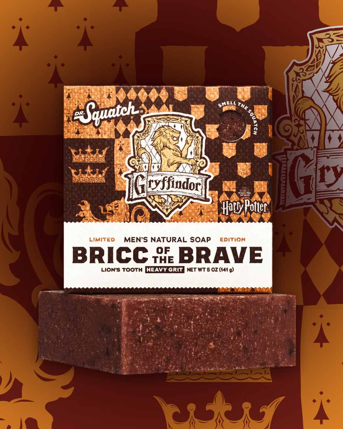 Dr. Squatch - Harry Potter Bricc of The Brave Soap Bar 2-Pack
