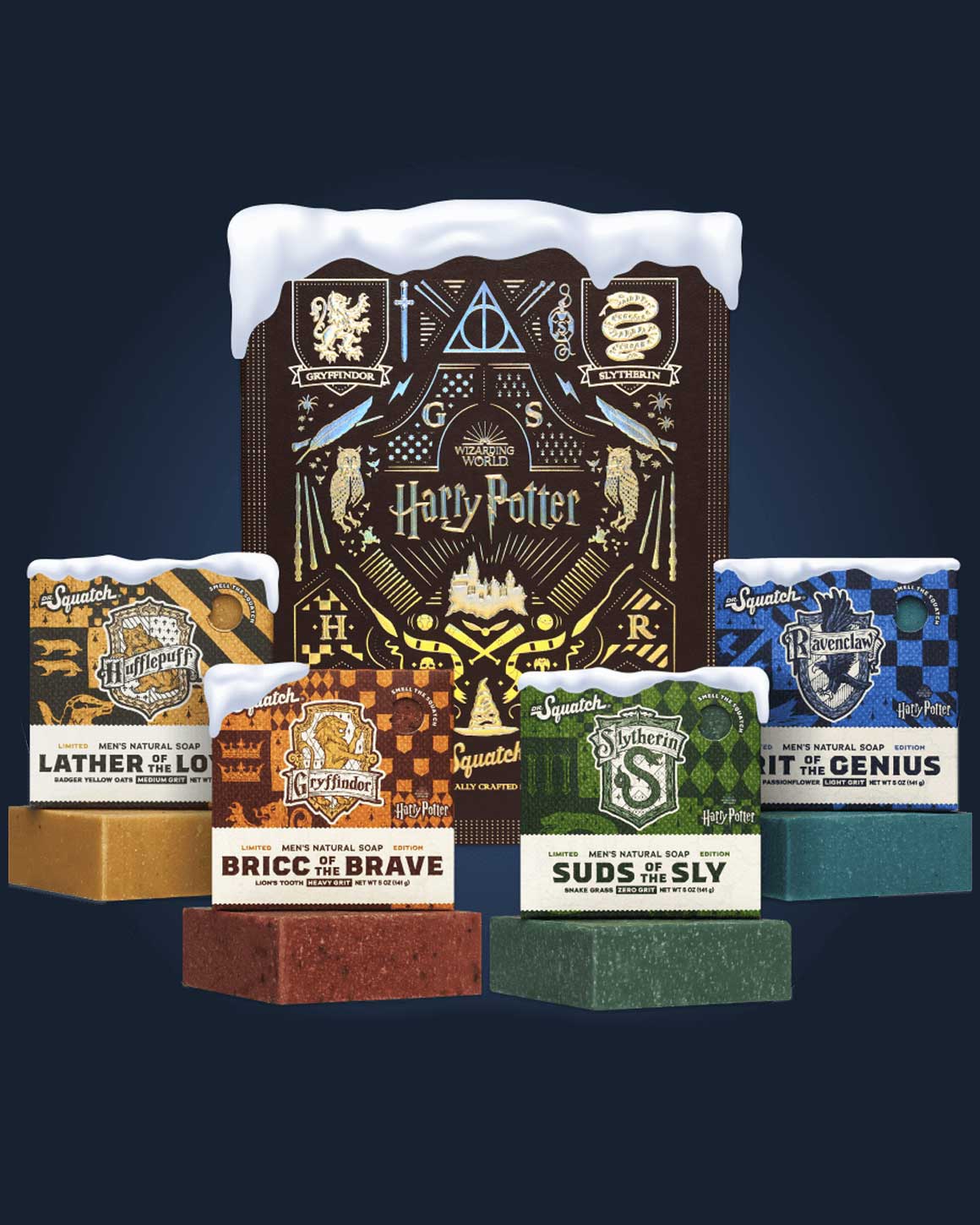 Dr. Squatch - Limited Edition Harry Potter Bar Soap Collection I
