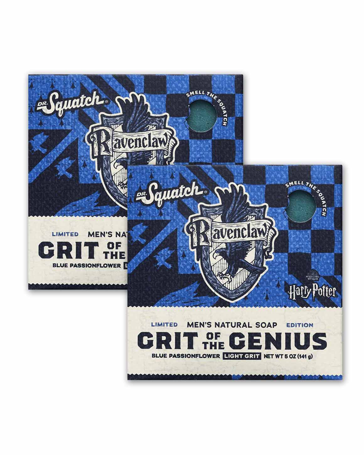 Dr. Squatch - Harry Potter Grit of The Genius Soap Bar 2-Pack