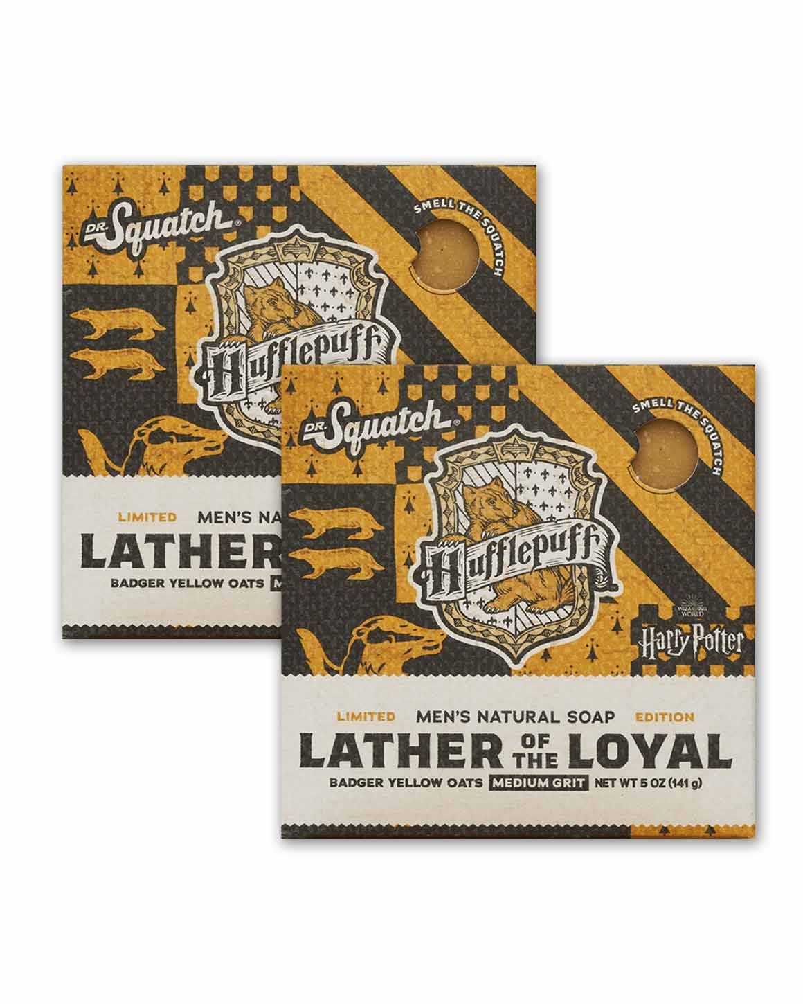 Dr. Squatch - Harry Potter Lather of The Loyal Soap Bar 2-Pack