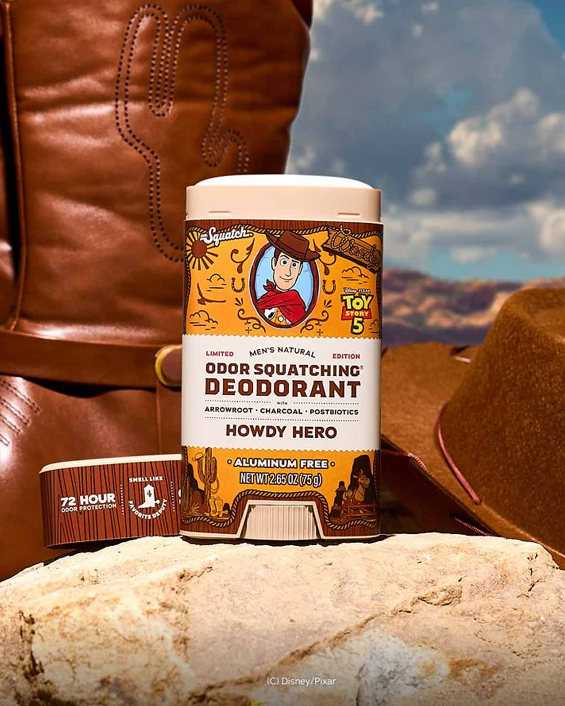 Dr. Squatch - Limited Edition Howdy Hero Natural Deodorant 2-Pack