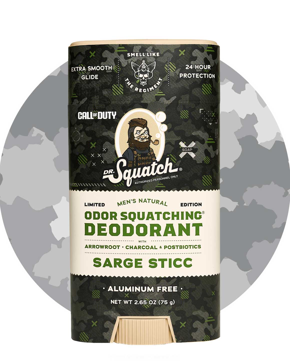 Dr. Squatch - Limited Edition Sarge Sticc Natural Deodorant