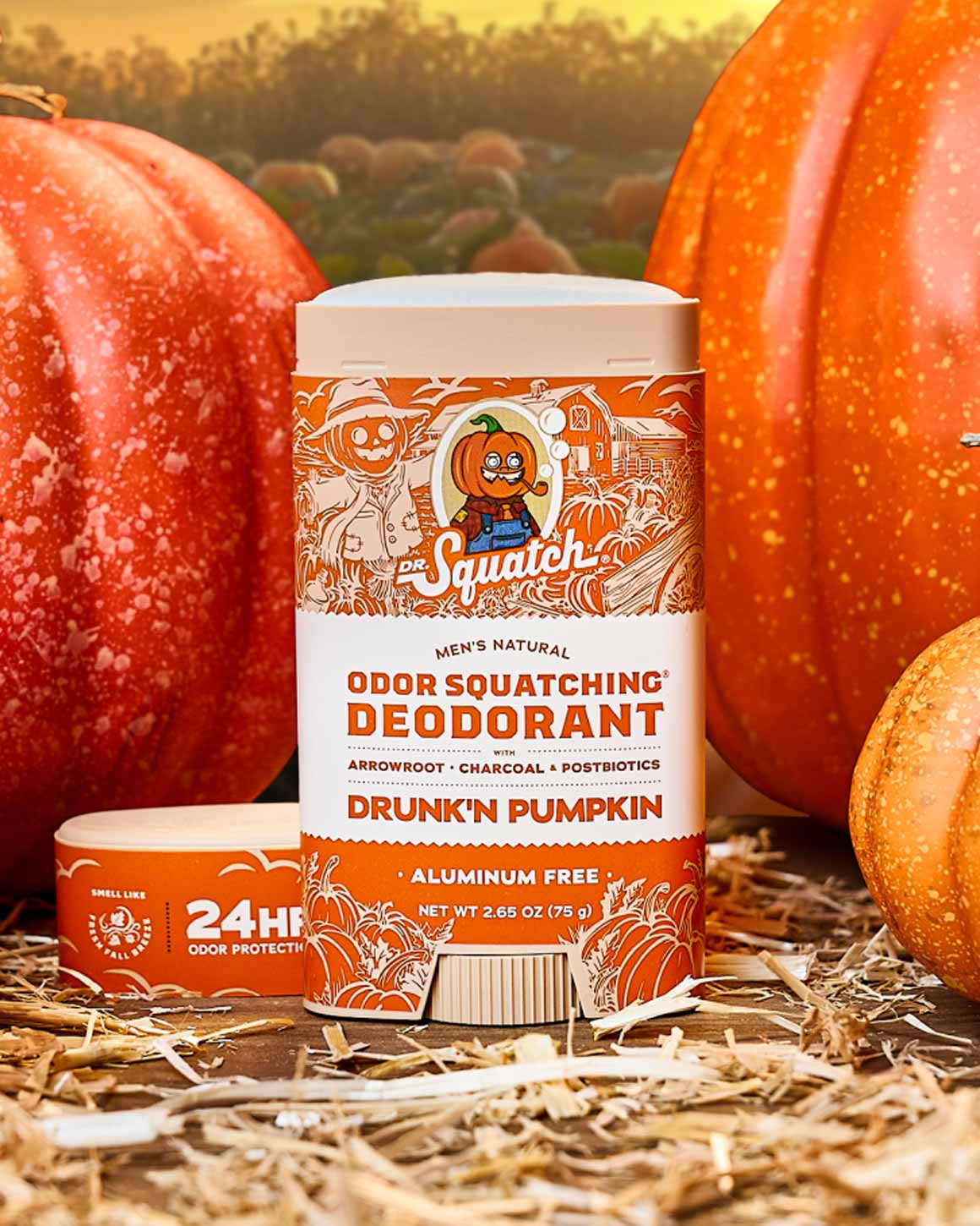 Dr. Squatch - Limited Edition Drunk'n Pumpkin Natural Deodorant I