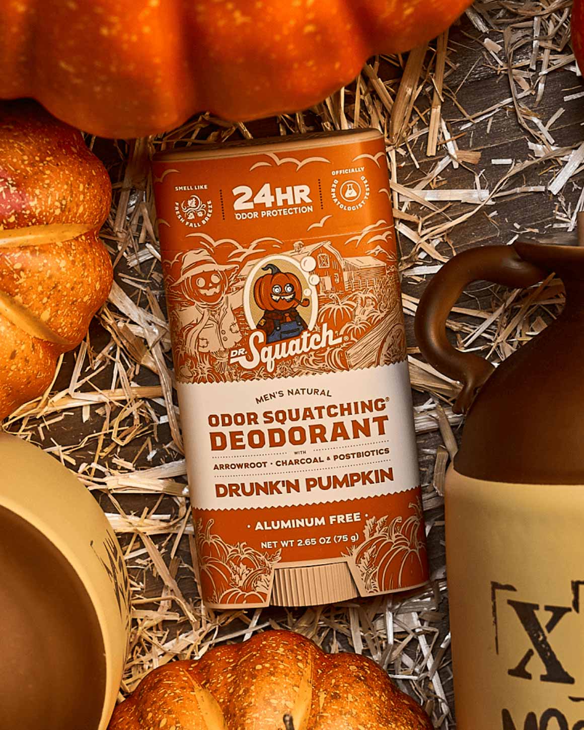 Dr. Squatch - Limited Edition Drunk'n Pumpkin Natural Deodorant I