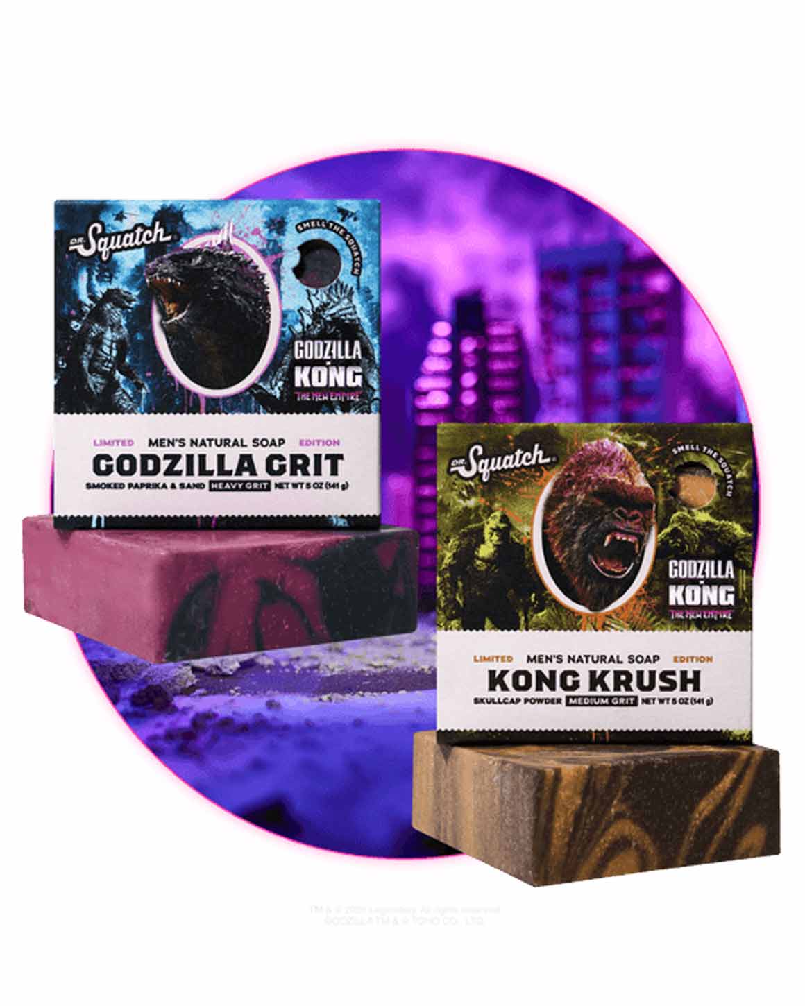 Dr. Squatch - Limited Edition Titans Bar Soap 2-Pack