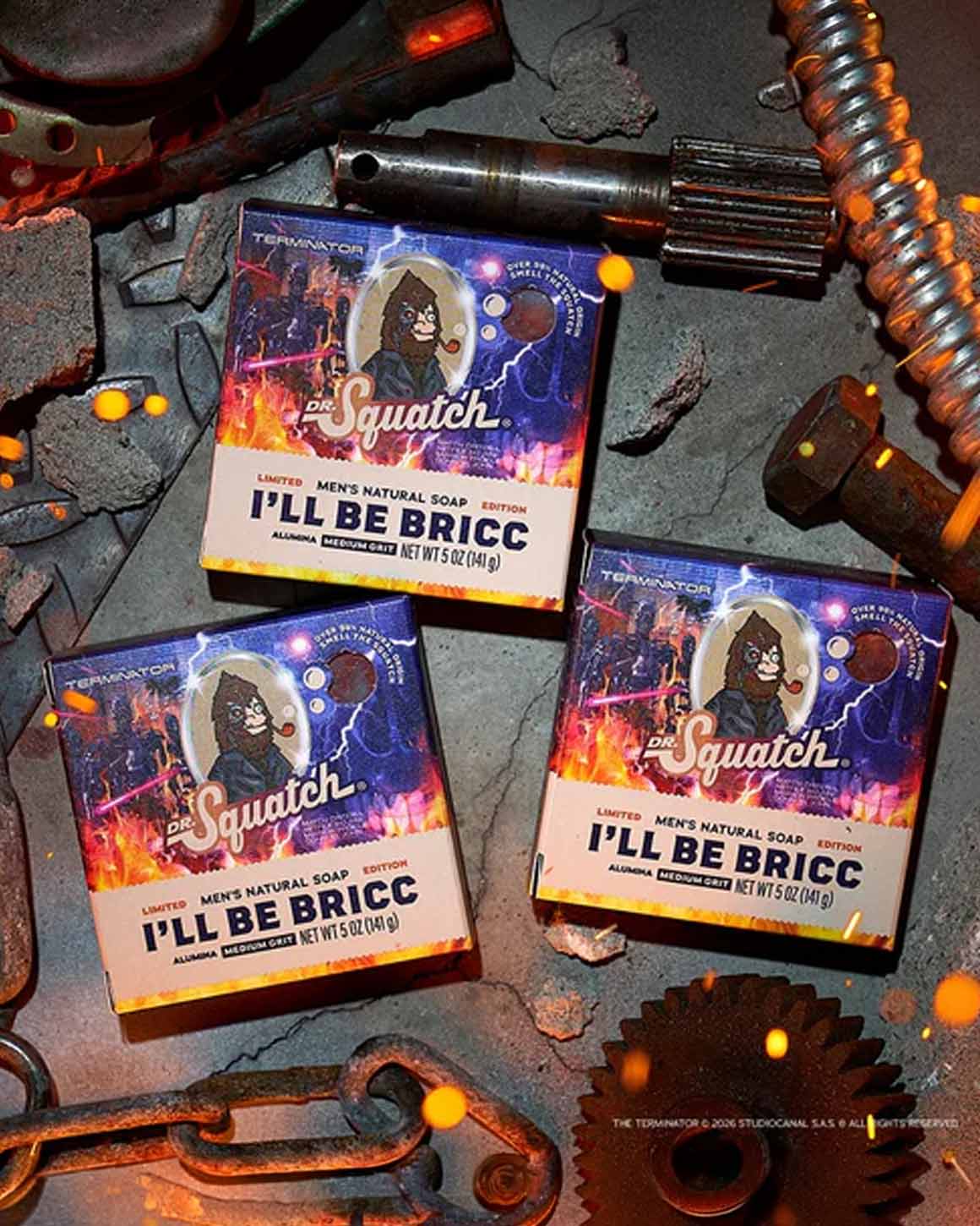 Dr. Squatch - Limited Edition I'll Be Bricc Soap Bar 3-Pack