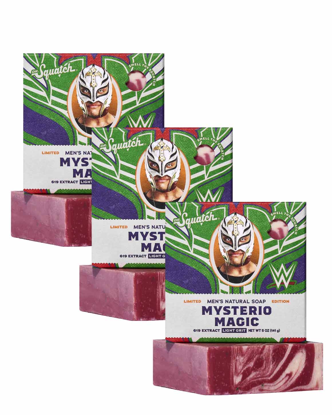 Dr. Squatch - Limited Edition Mysterio Magic Soap Bars 3-Pack