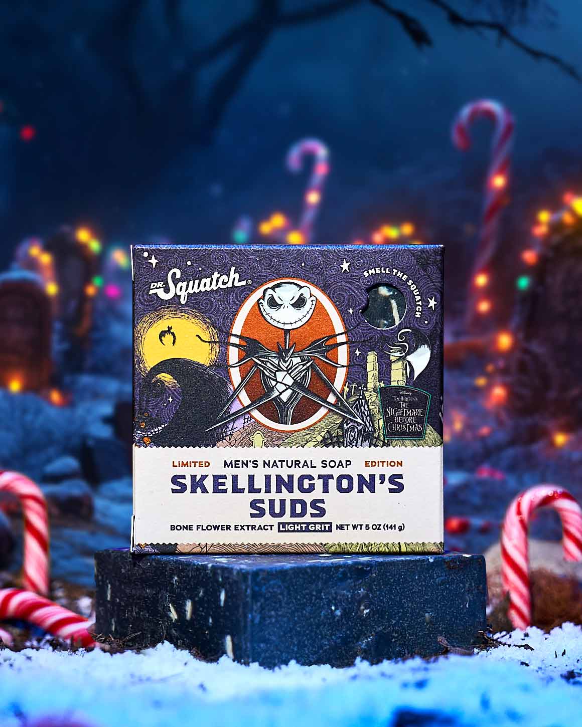 Dr. Squatch - Limited Edition Skellington's Suds Soap Bars 3-Pack