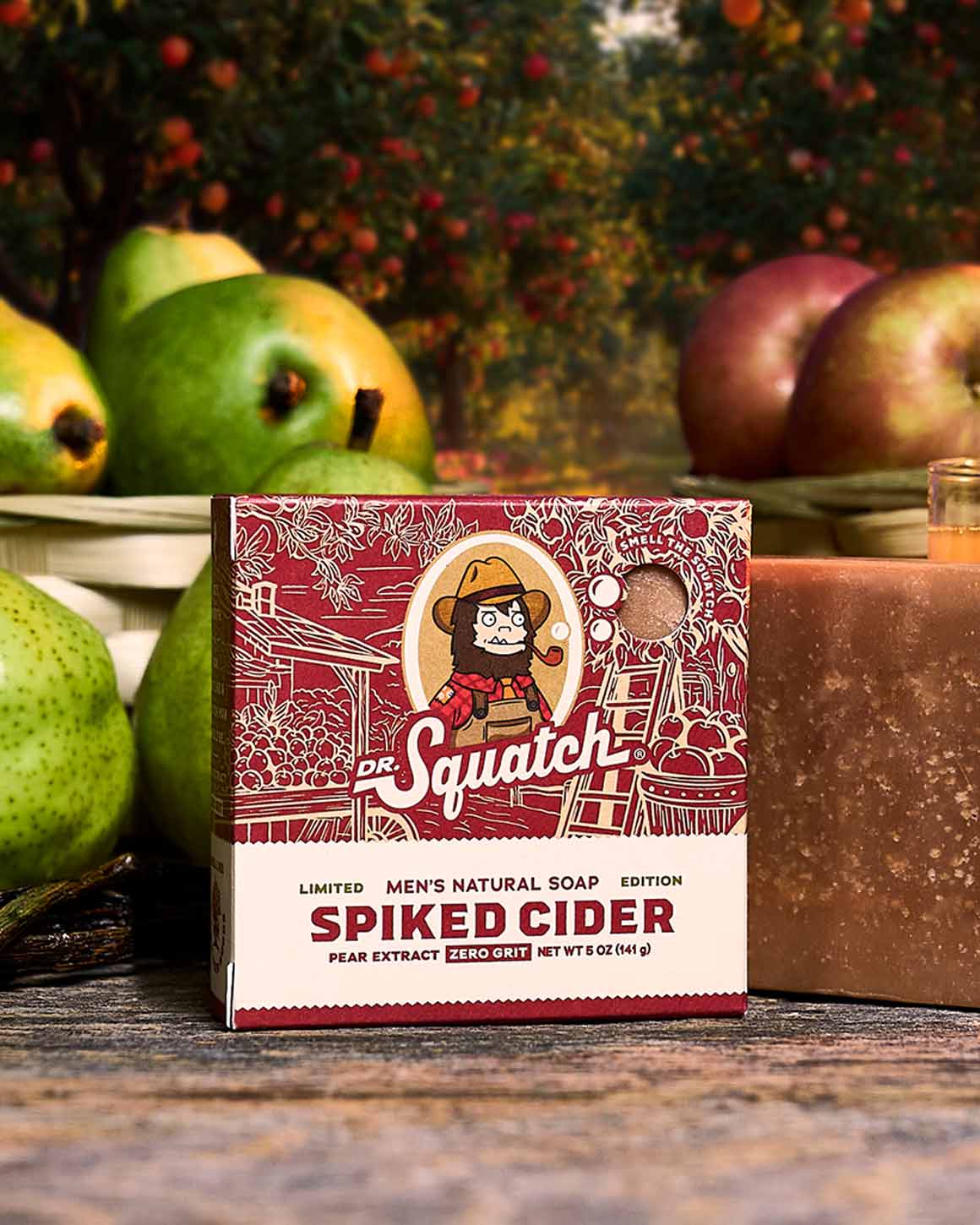Dr. Squatch - Limited Edition Spiked Cider Soap Bar 3-Pack