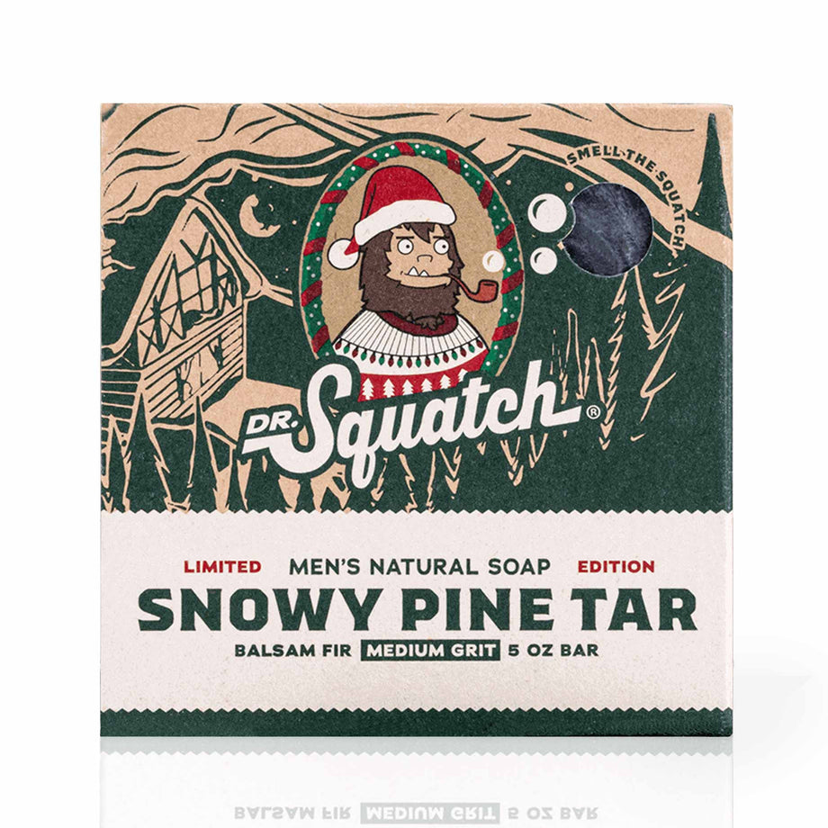 SQUATCH CHRISTMAS LINEUP  Frosty Peppermint & Snowy Pine Tar
