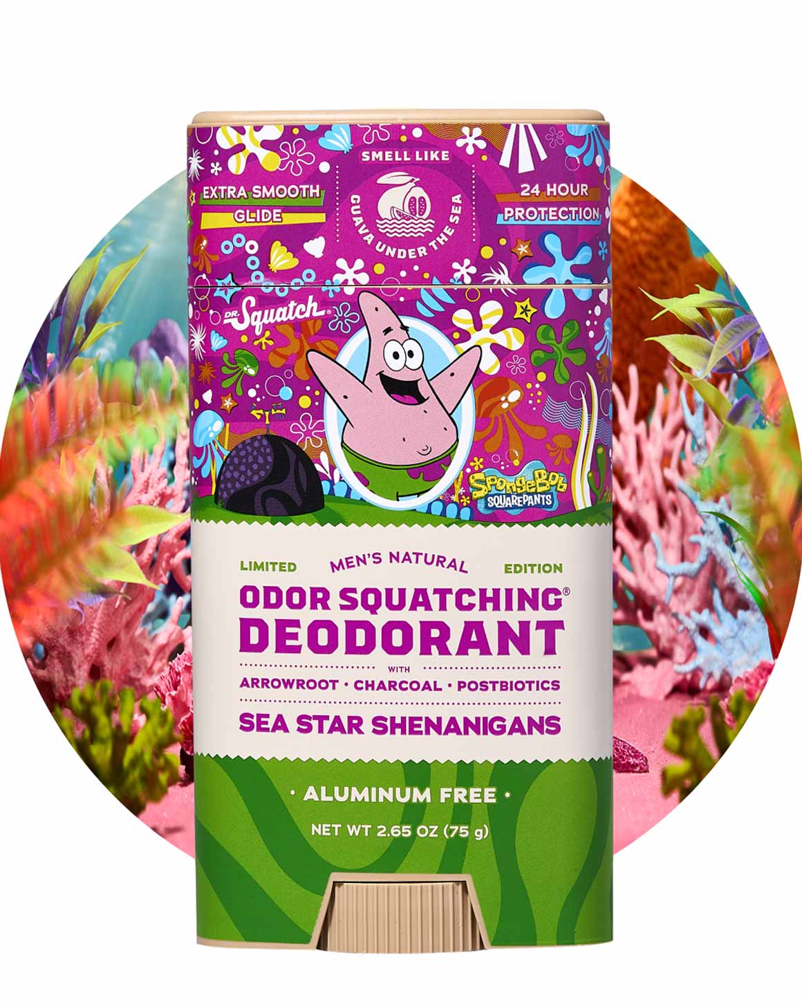 Dr. Squatch - Limited Edition Sea Star Shenanigans Natural Deodorant