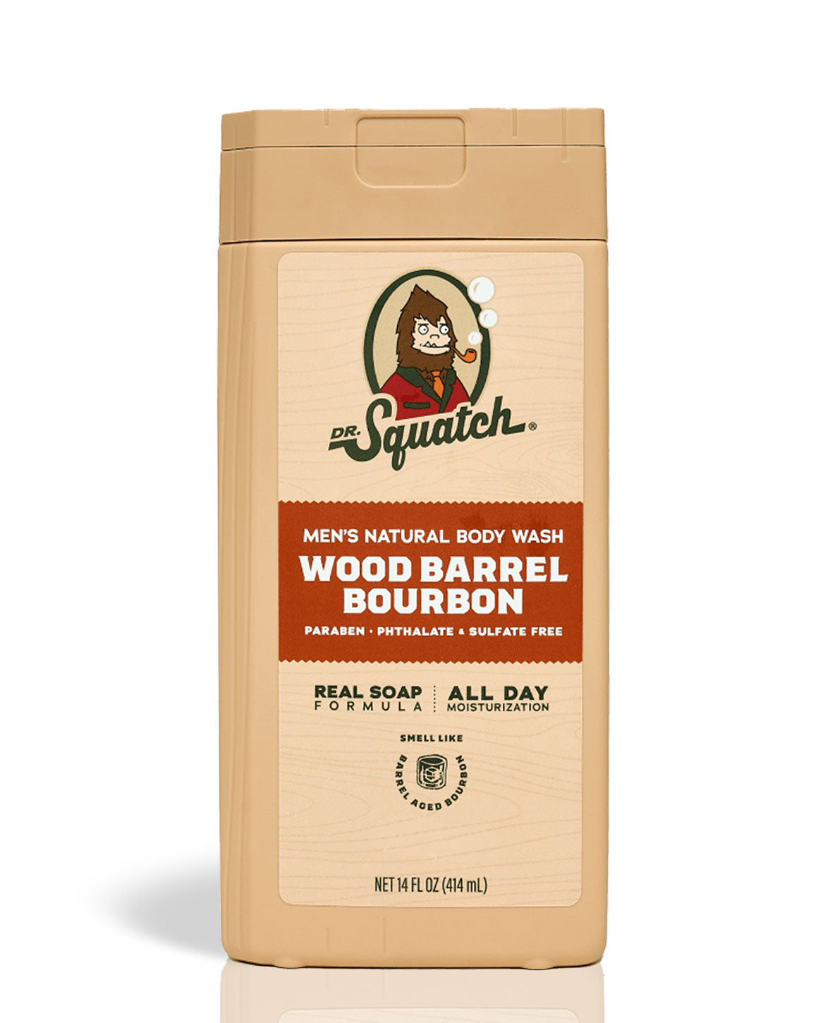 Dr. Squatch - Wood Barrel Bourbon Body Wash 14 oz