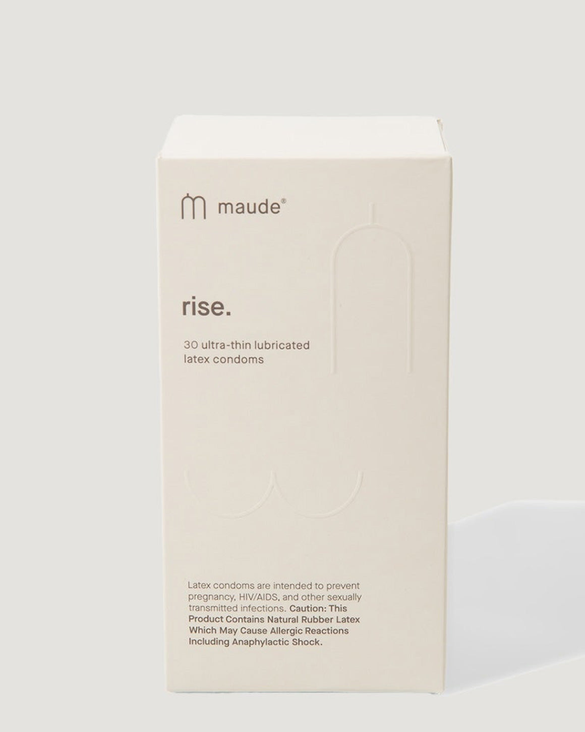 Maude - 30 Pack Ultra-Thin Latex Condoms