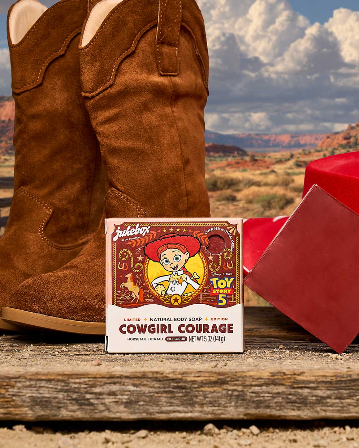 Jukebox - Limited Edition Cowgirl Courage Body Soaps 3-Pack