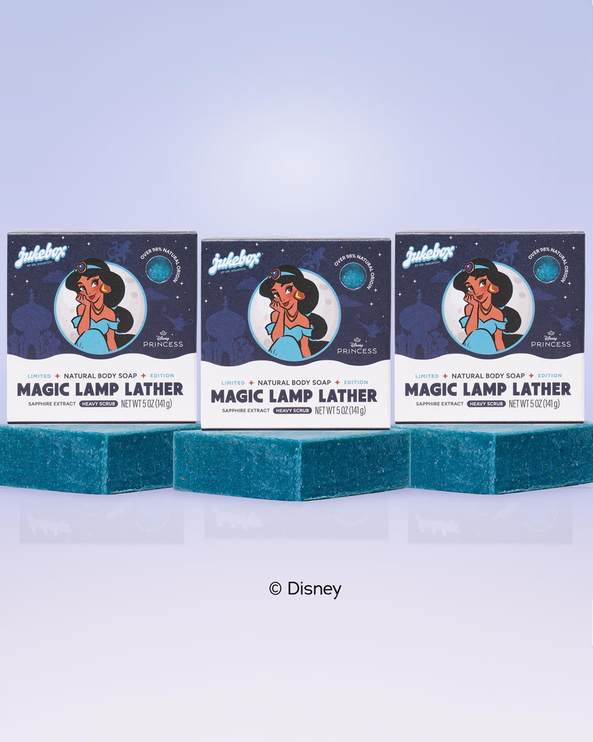 Jukebox - Limited Edition Magic Lamp Lather Body Soaps 3-Pack