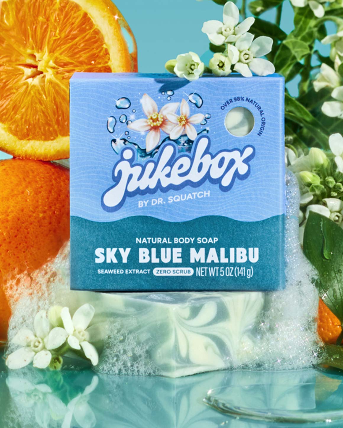 Jukebox - Sky Blue Malibu Body Soap