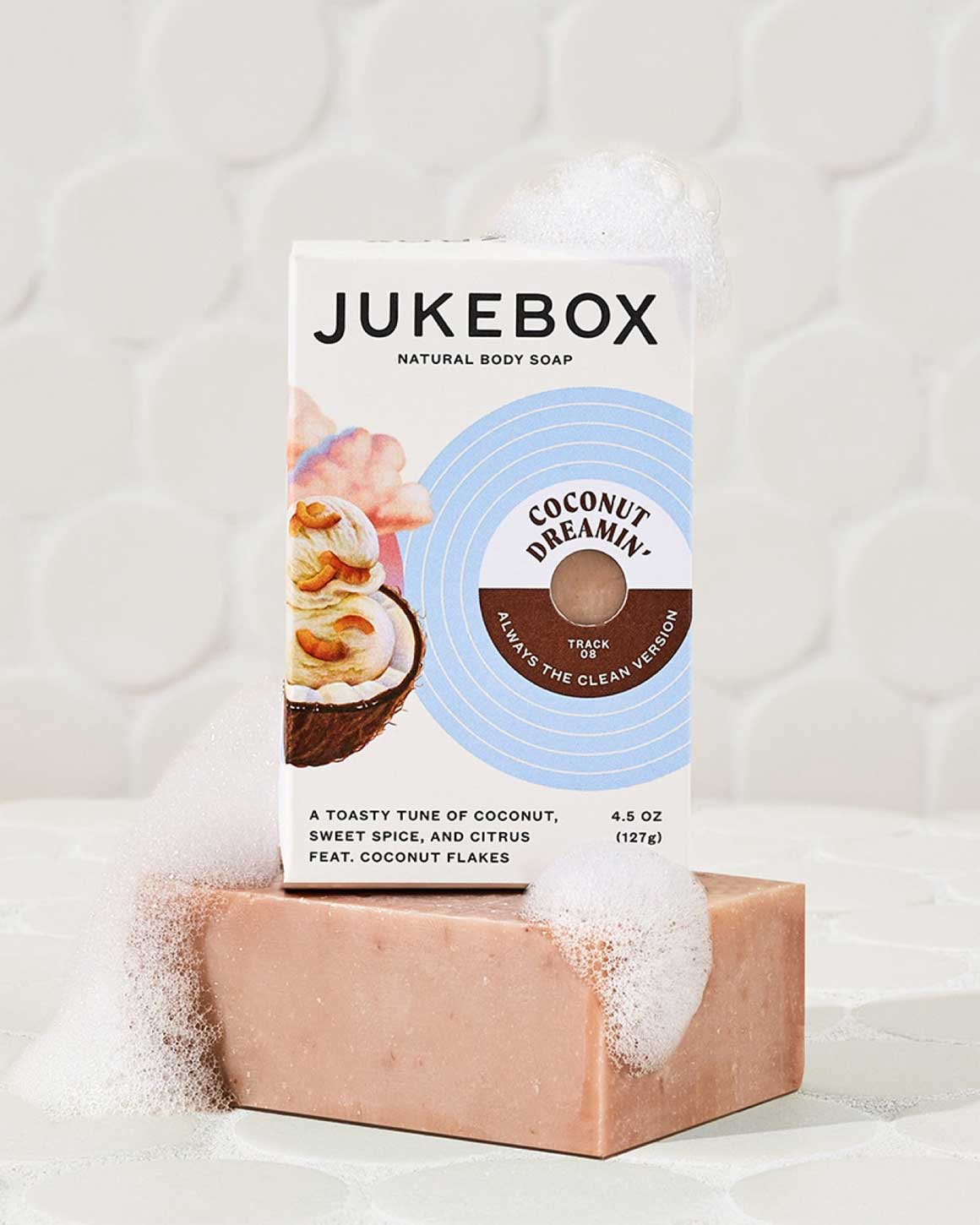 Jukebox - Coconut Dreamin' Soap Bar