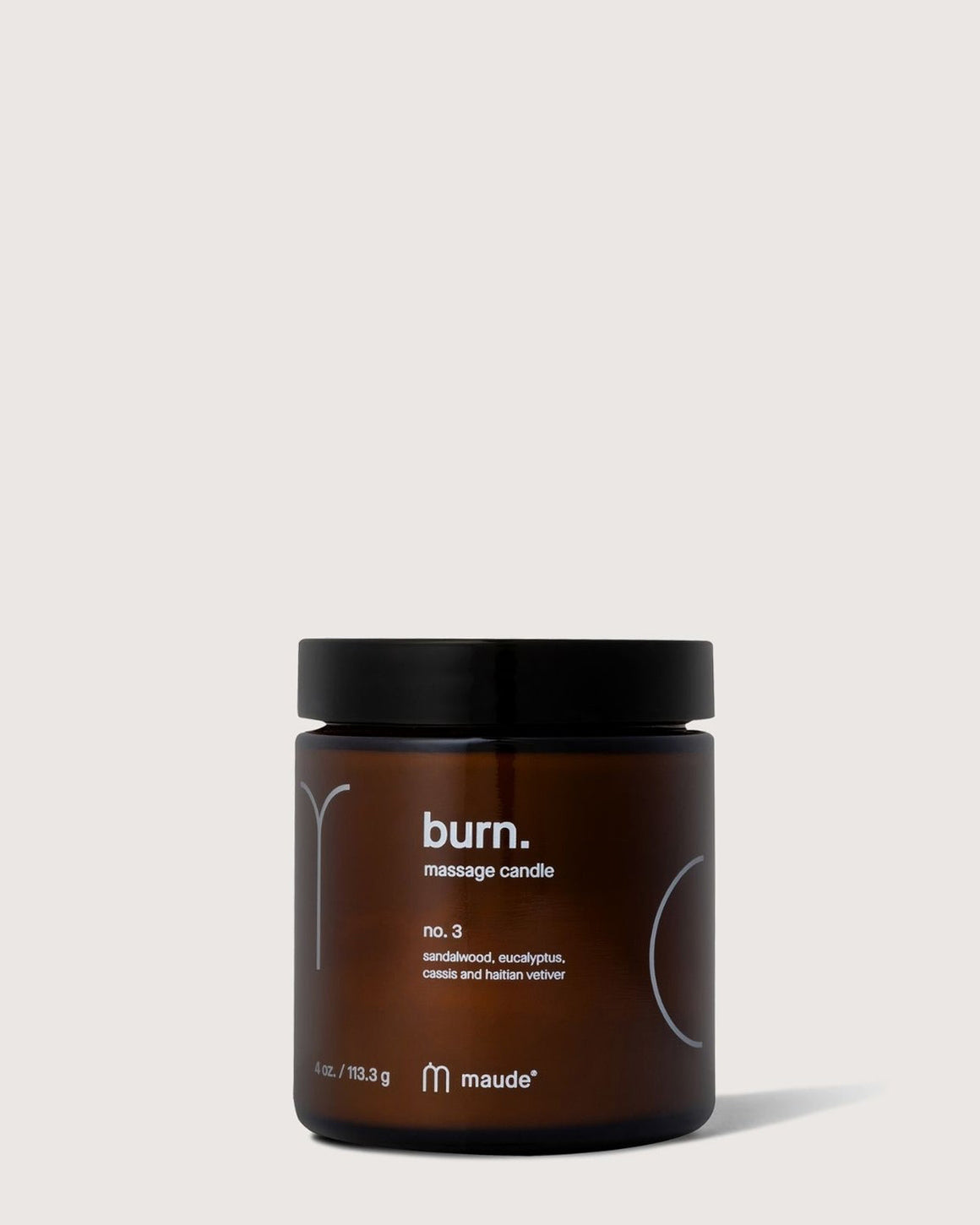 Maude - Burn no. 3 Massage Candle