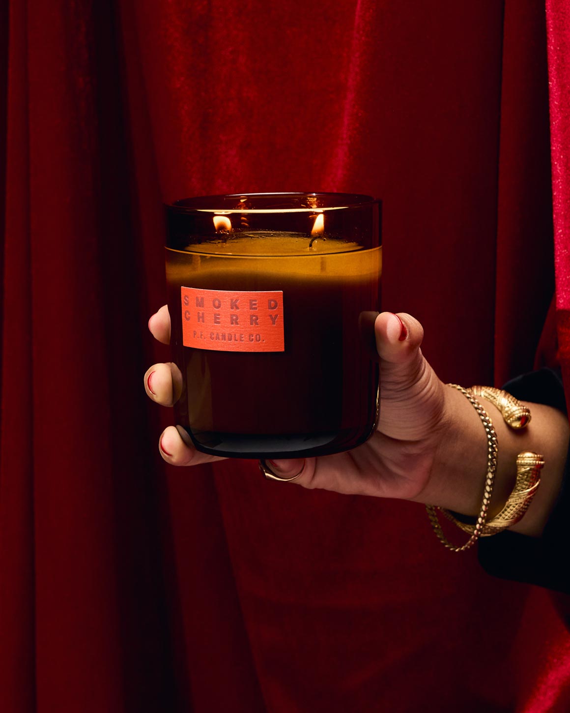 P. F. Candle Co. - Smoked Cherry Hi-Fi Soy Candle