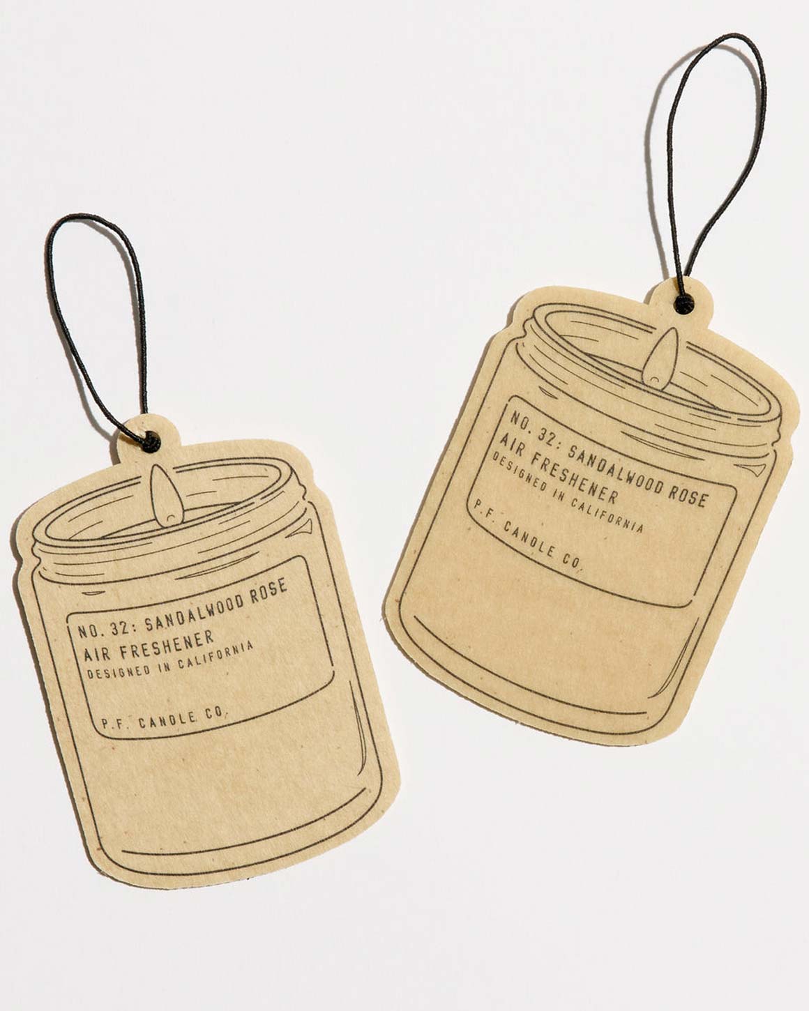 P. F. Candle Co. - Sandalwood Rose Air Fresheners 2-Pack