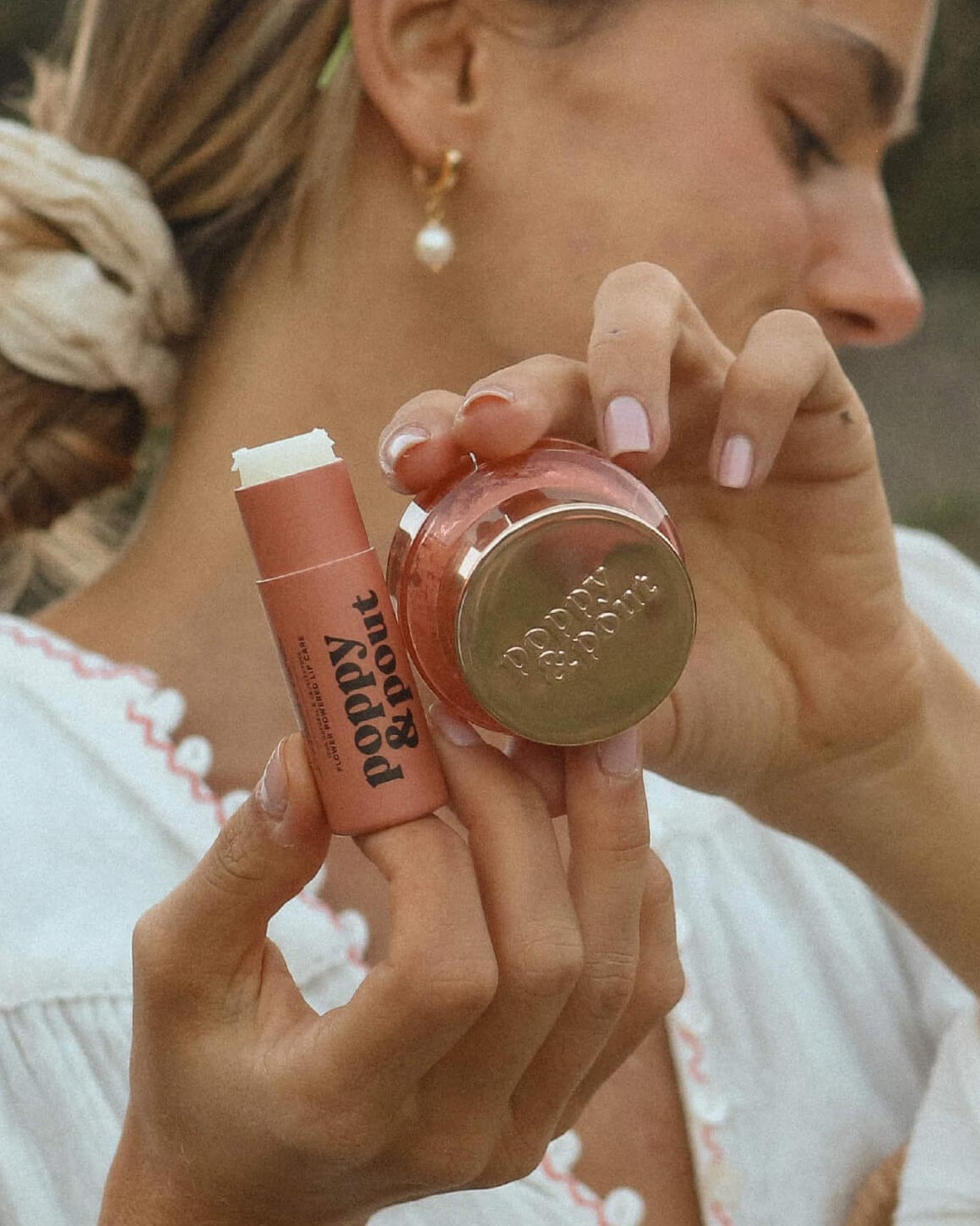 Poppy & Pout - Pomegranate Peach Lip Care Duo – Gift Set