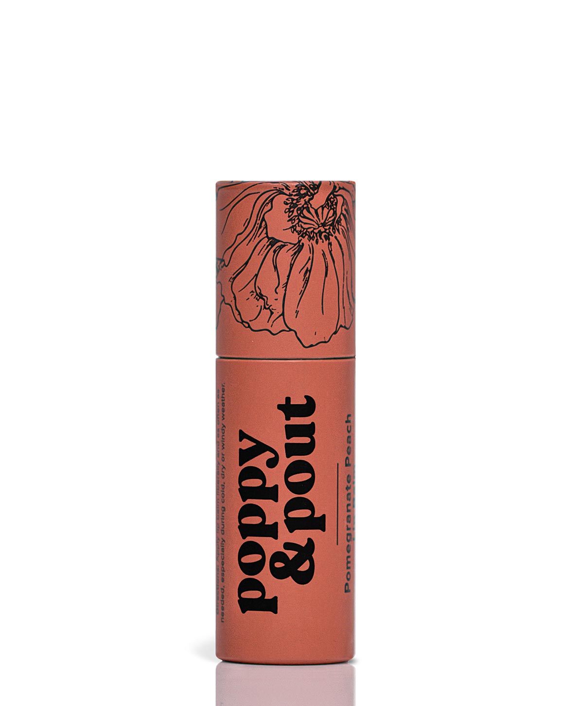 Poppy & Pout - Pomegranate Peach Lip Balm