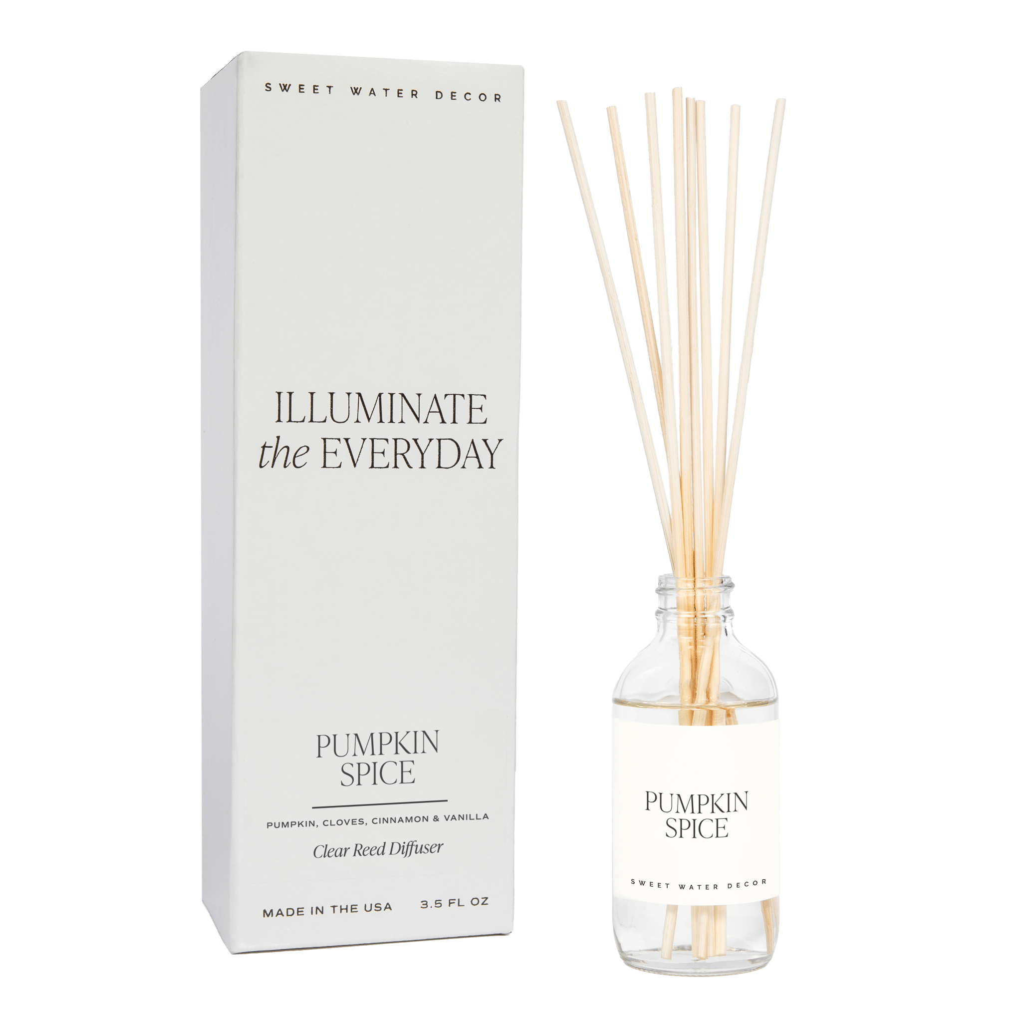 Pumpkin Spice Clear Reed Diffuser