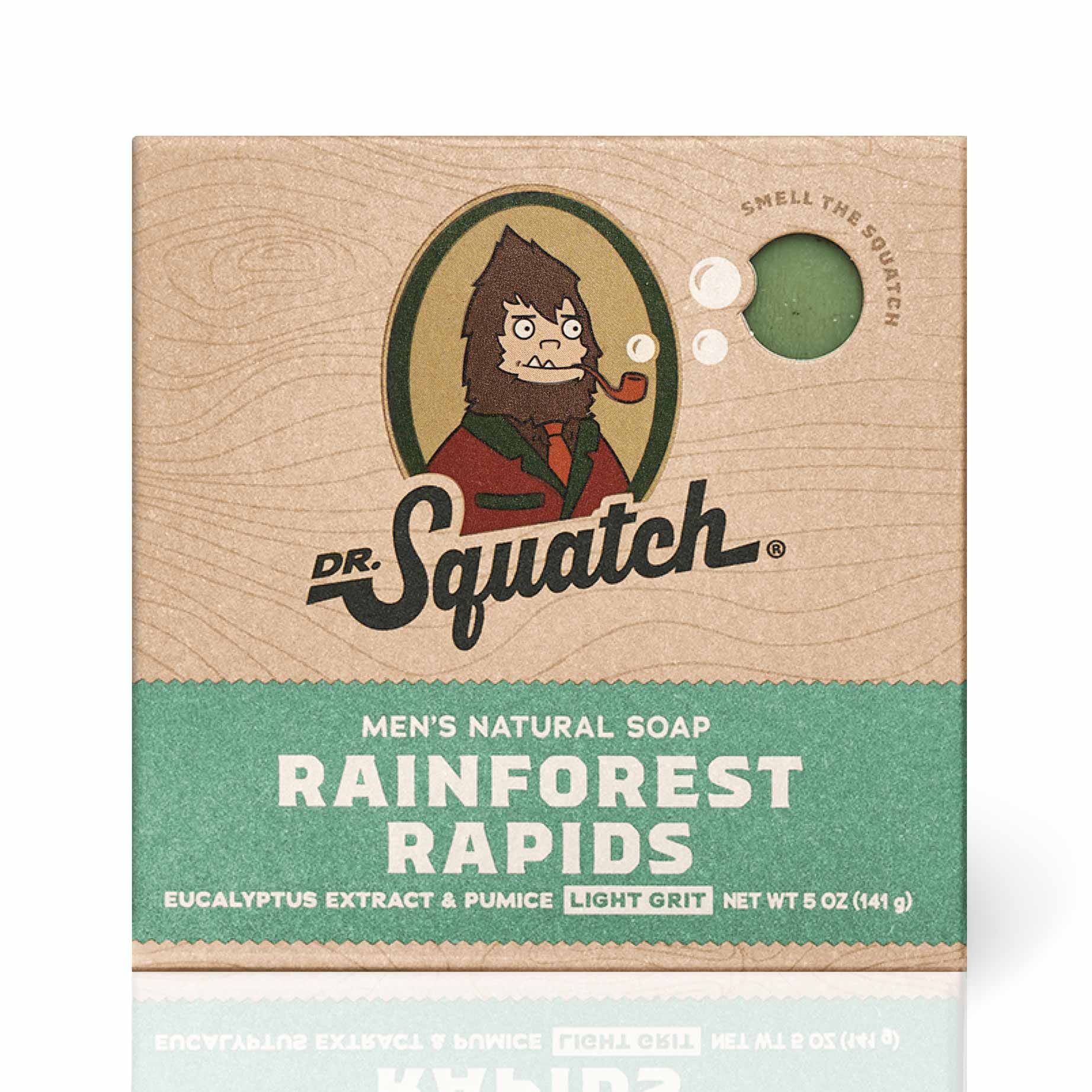 Dr. Squatch, 5oz Bar Soap - Wood Barrel Bourbon