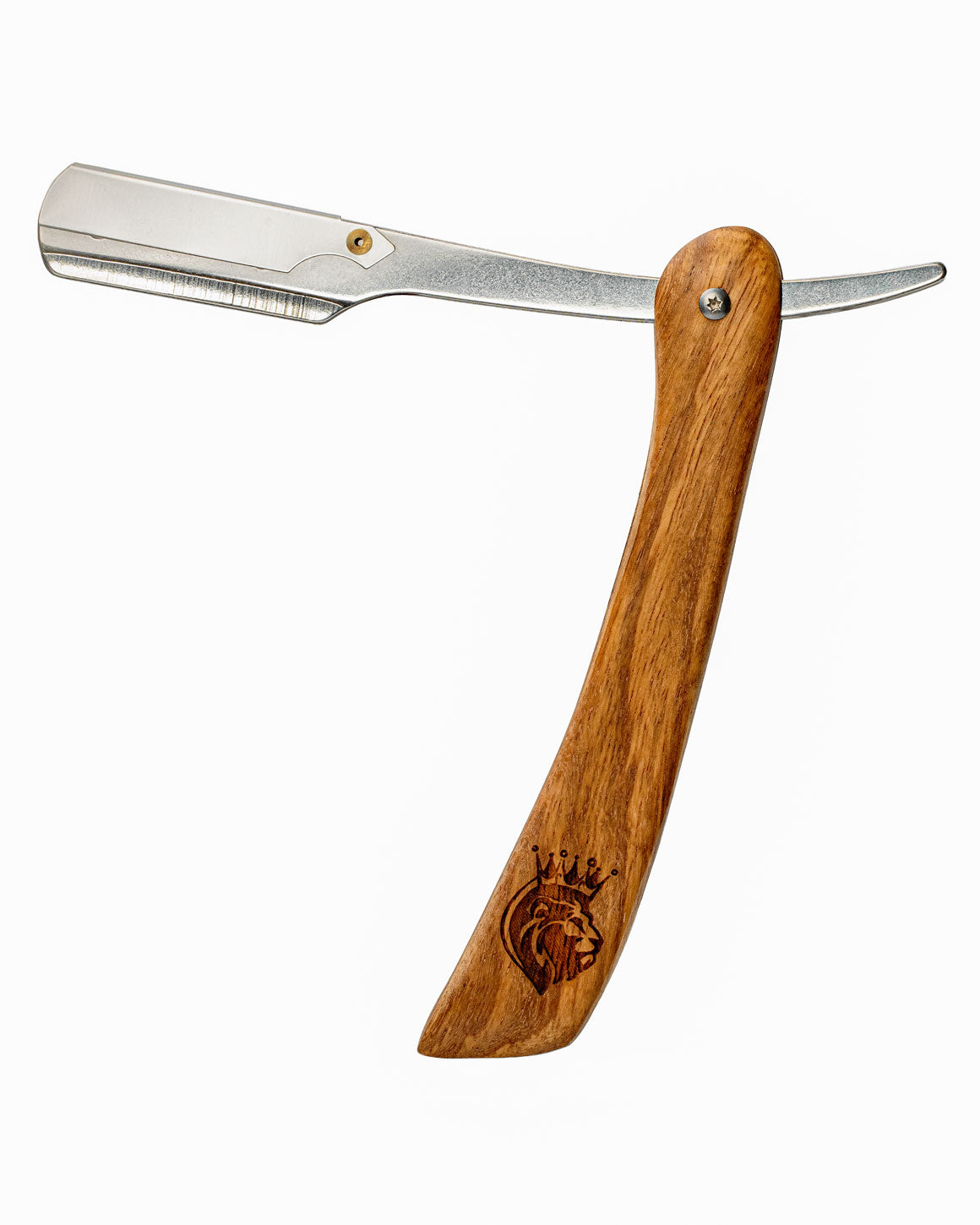 The Kings of Styling - Wood Handle Straight Edge Razor