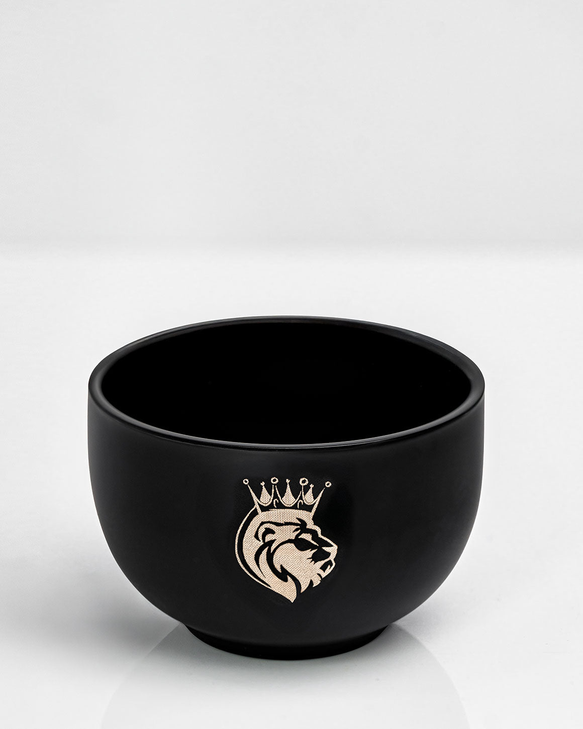 The Kings of Styling - Black Matte Stainless Steel Shaving Bowl