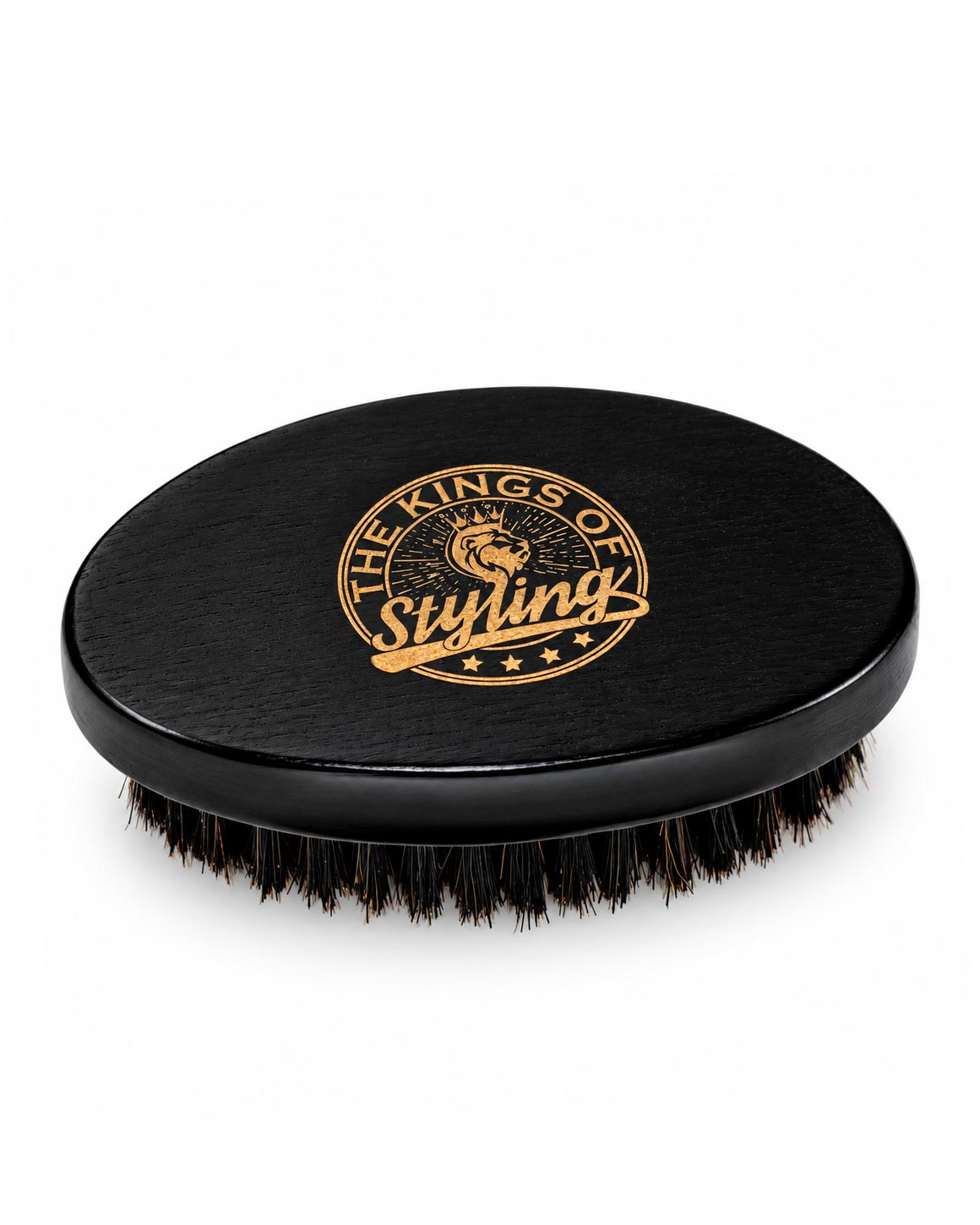 The Kings of Styling - Small Black Oval Beard Brush