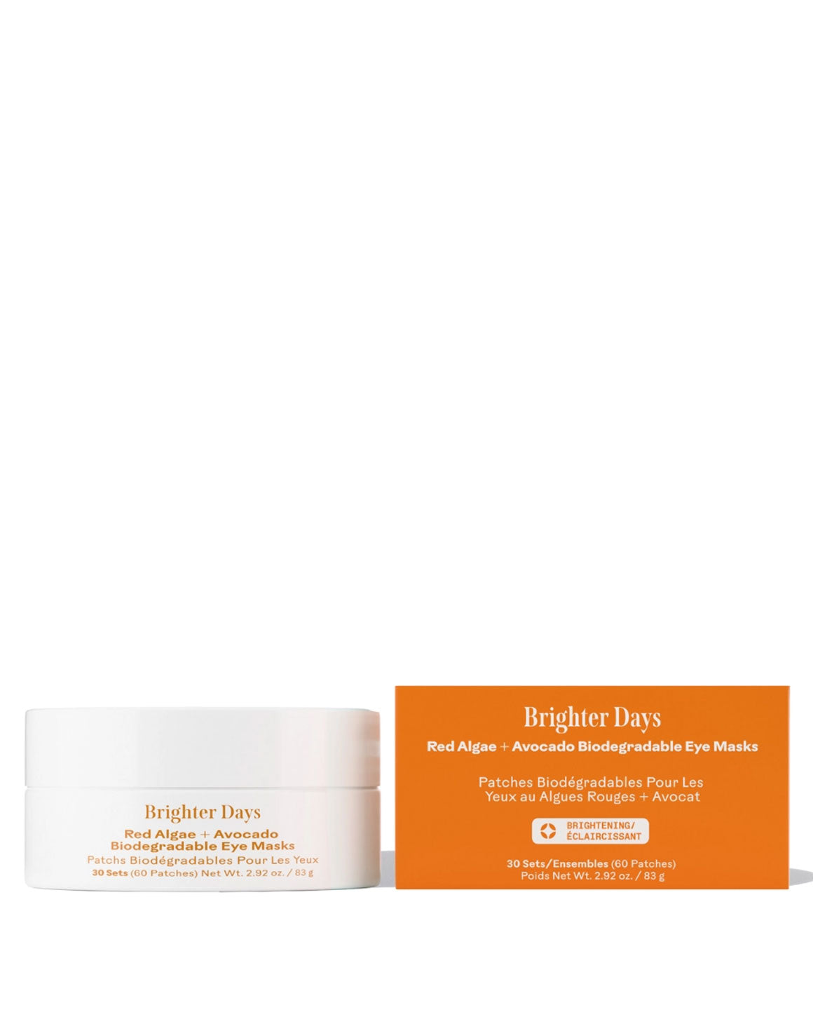 Three Ships - Brighter Days™ Red Algae + Avocado Biodegradable Eye Masks