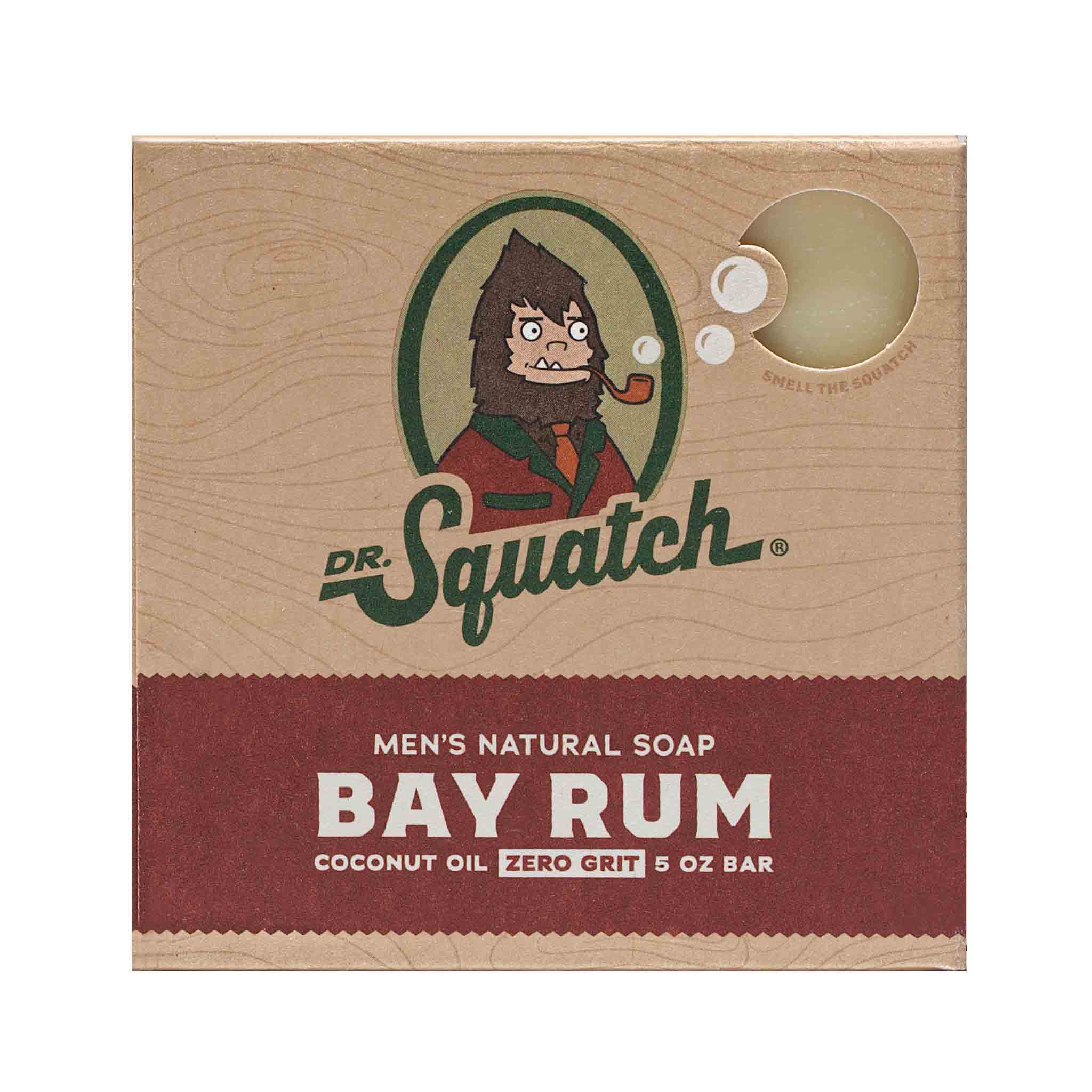 Dr. Squatch Bay Rum Bar Soap –