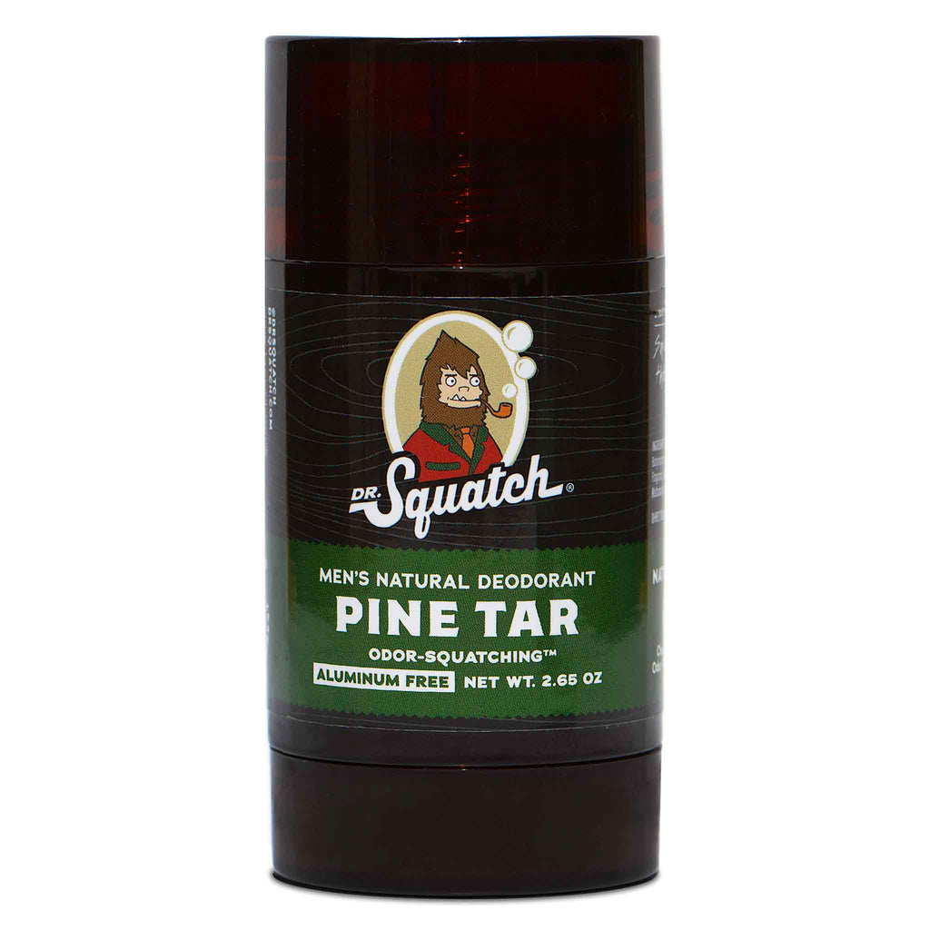 Dr. Squatch - Pine Tar Natural Deodorant I The Kings of Styling